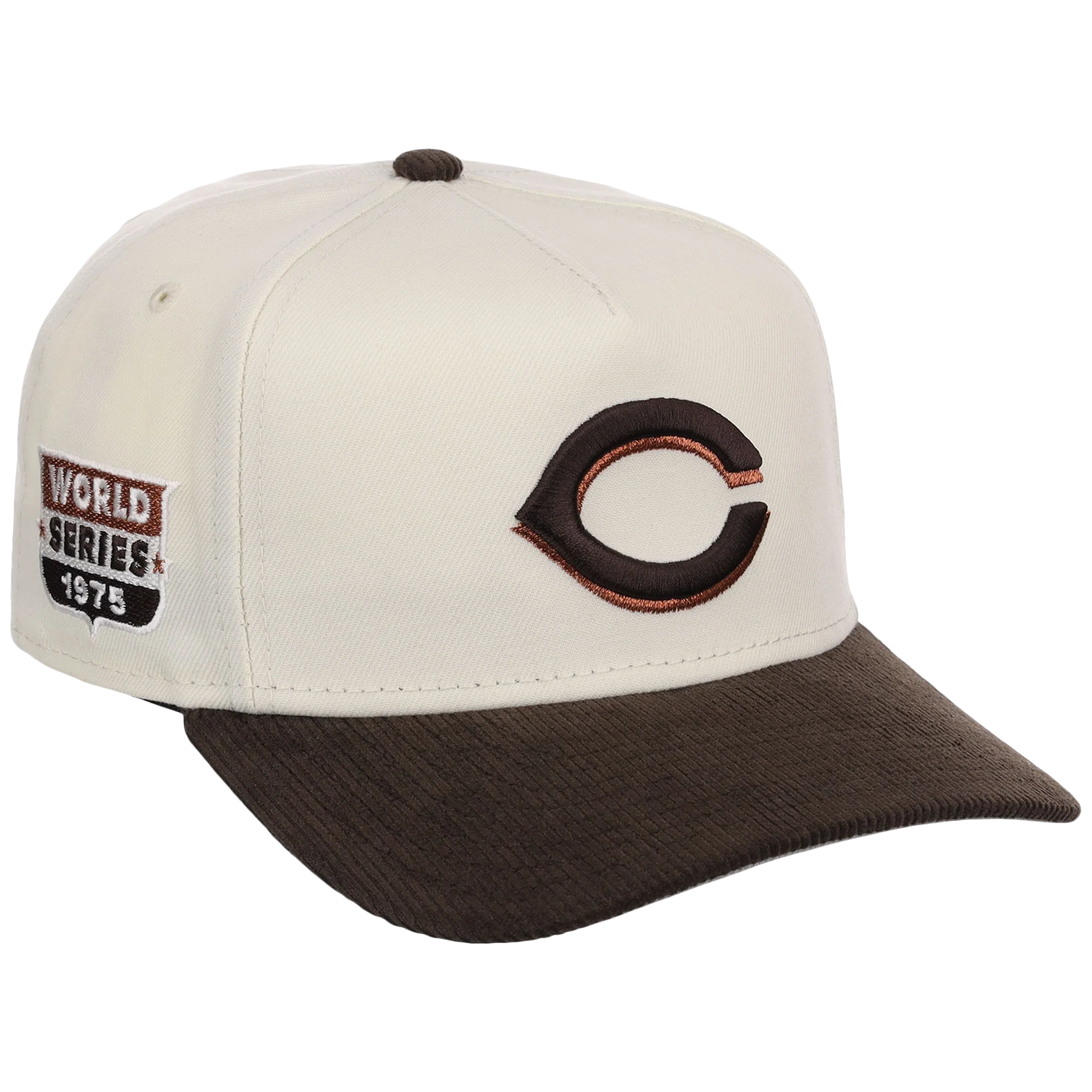 Cincinnati Reds MLB Chrome Walnut Cord New Era 59FORTY
