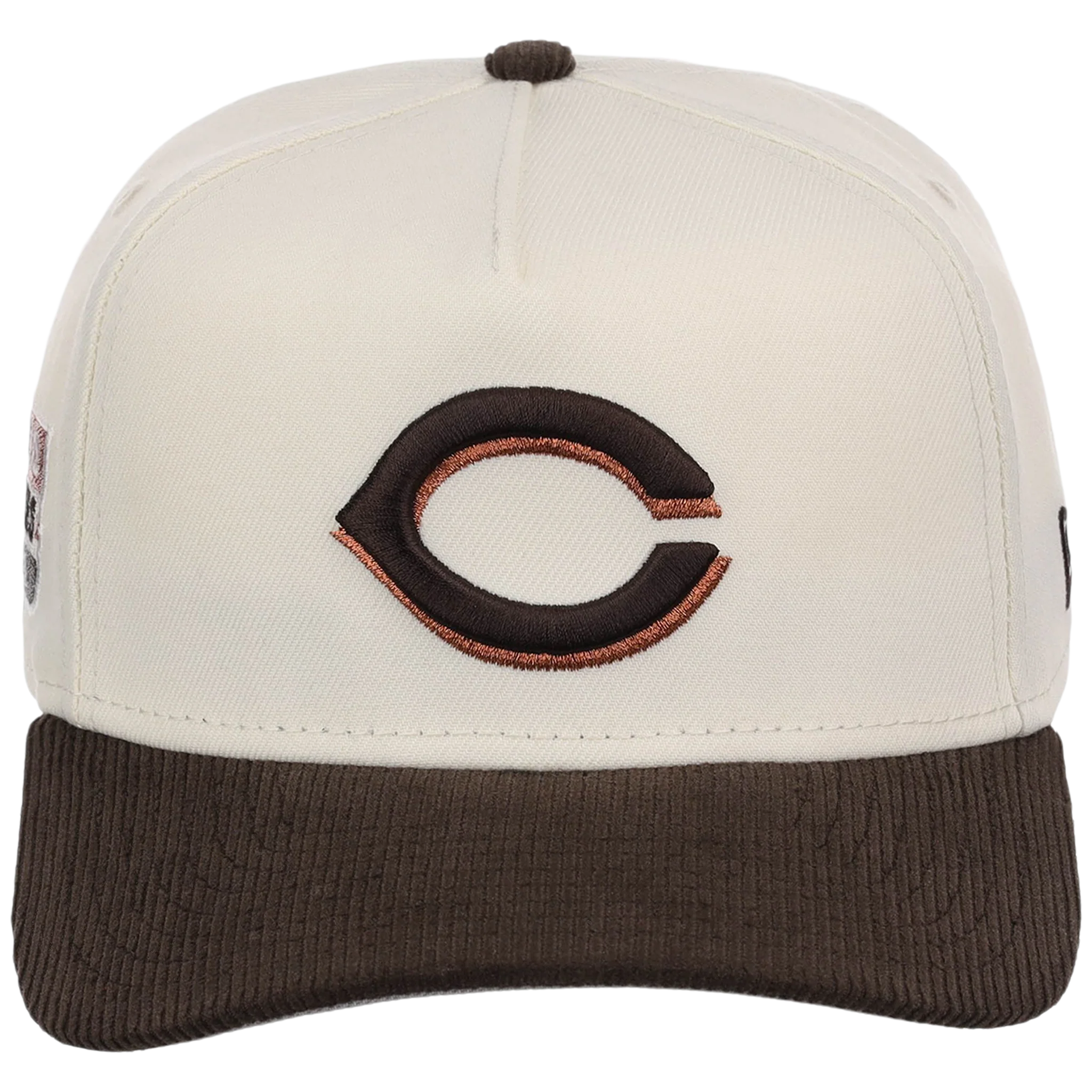 Cincinnati Reds MLB Chrome Walnut Cord New Era 59FORTY - Image 5