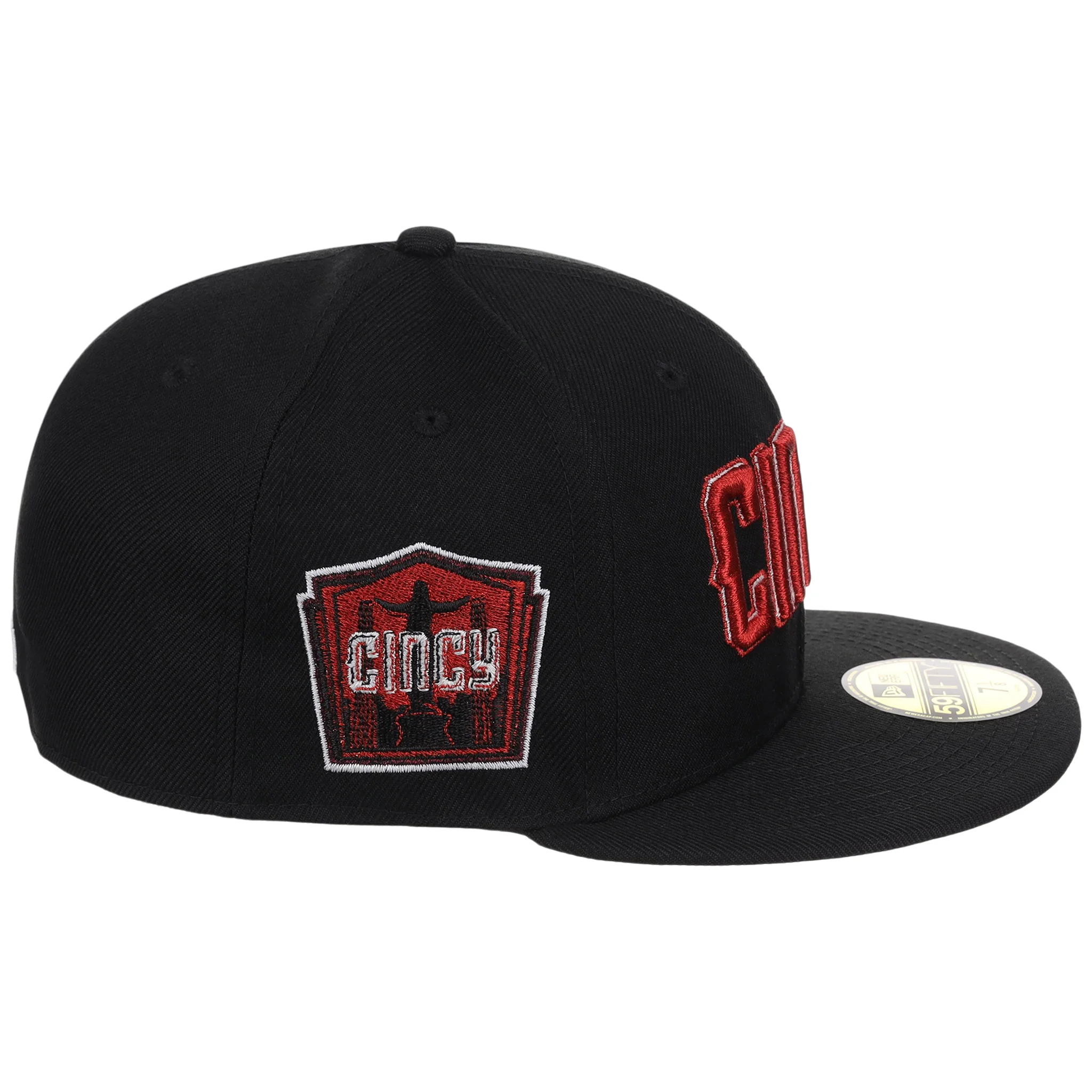 Cincinnati Reds MLB City Connect - Black Metallics New Era 59FIFTY - Image 3