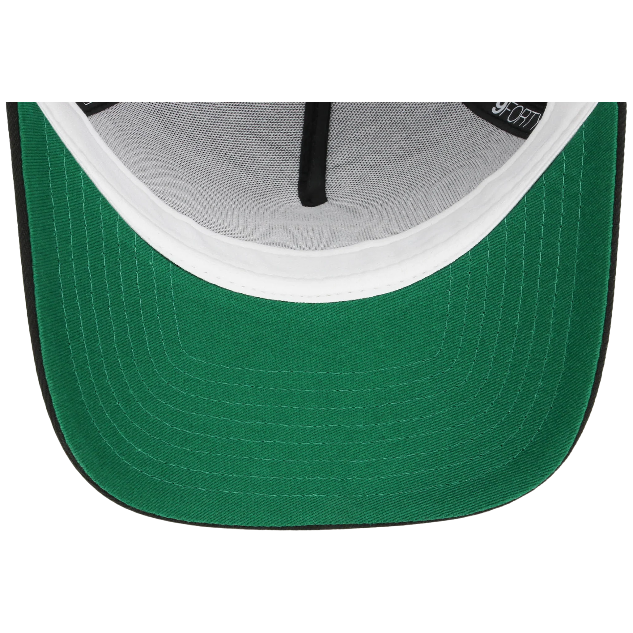 Cincinnati Reds MLB Flipmode 2.0 Black Dome New Era 9FORTY A-Frame (Black/Black/Kelly Green) - Image 2