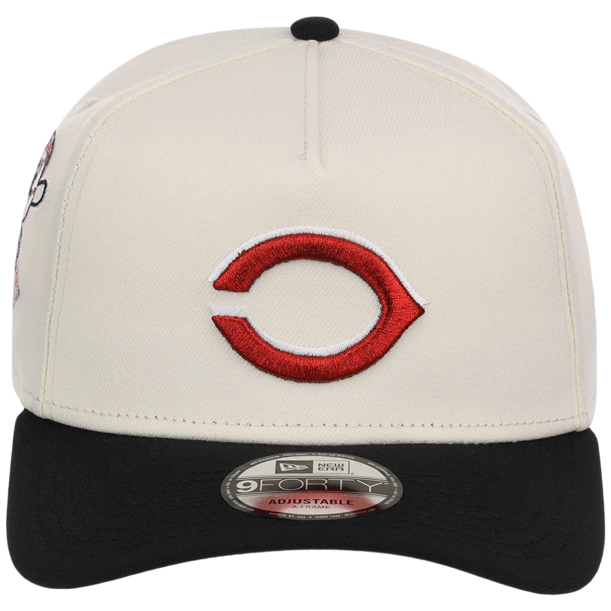 Cincinnati Reds MLB Flipmode 2.0 New Era 9FORTY A-Frame (Chrome/Black/Gray) - Image 5