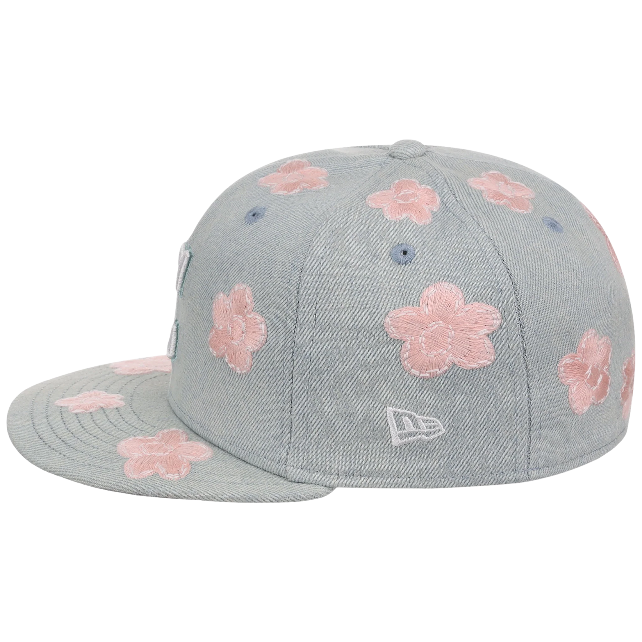 Cleveland Guardians MLB Denim Flower New Era 59FIFTY - Image 6