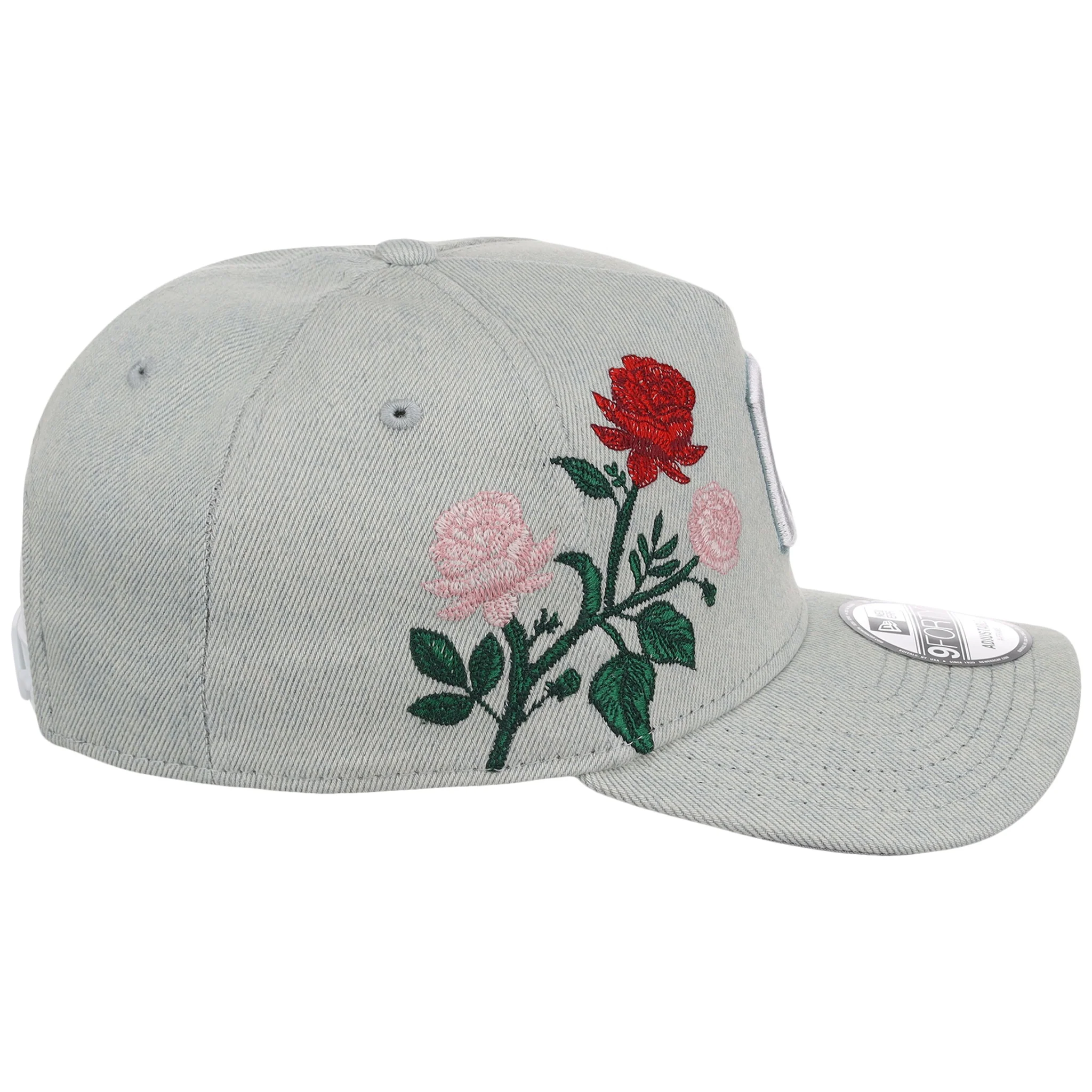 Cleveland Guardians MLB Denim Flower New Era 9FORTY - Image 3
