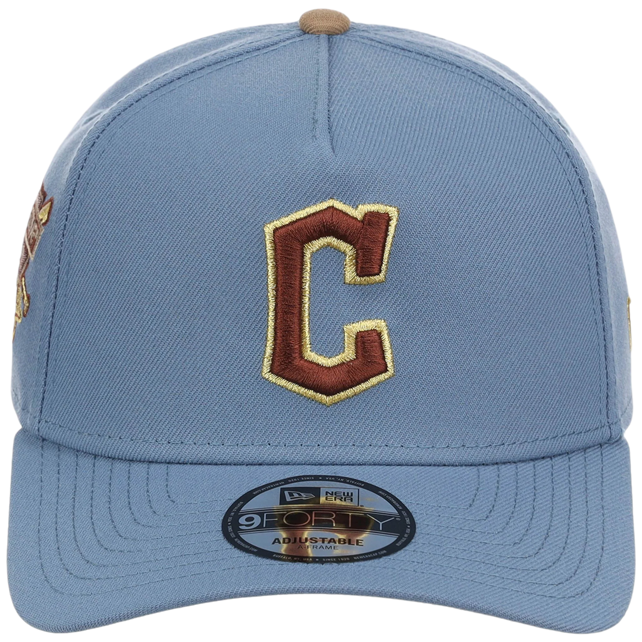 Cleveland Guardians MLB Golden Fade New Era 9FORTY - Image 5