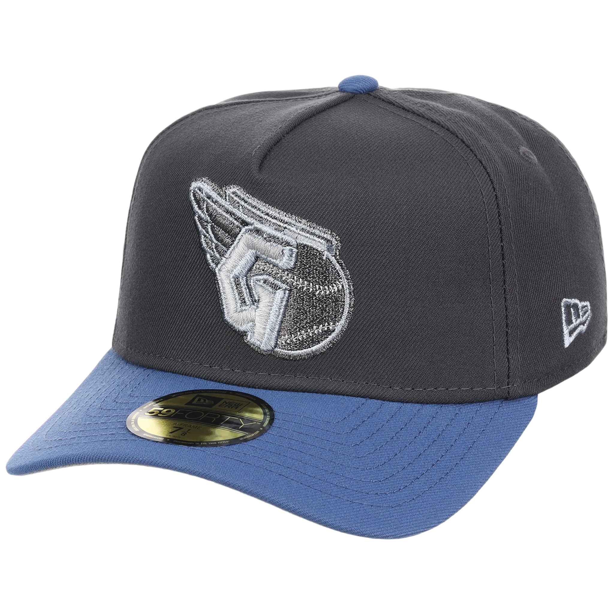 Cleveland Guardians MLB Indigo Steel New Era 59FORTY - Image 4