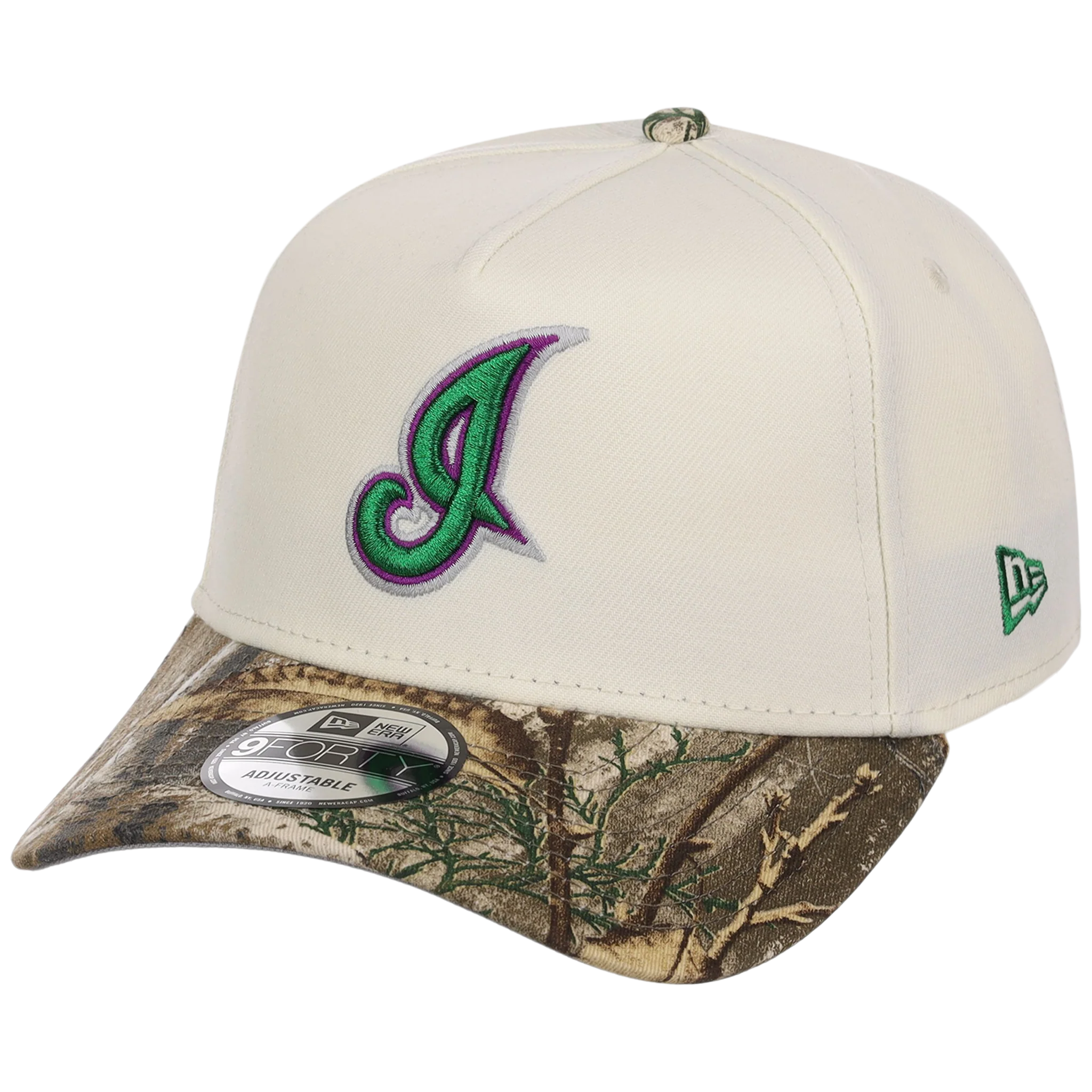 Cleveland Guardians MLB Purple Trees New Era 9FORTY - Image 4