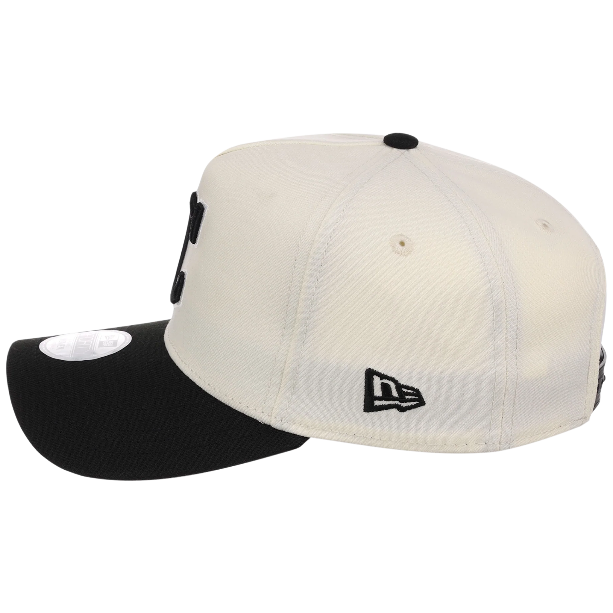 Cleveland Guardians Women's New Era 9FORTY Chrome x Black A-Frame - Image 6