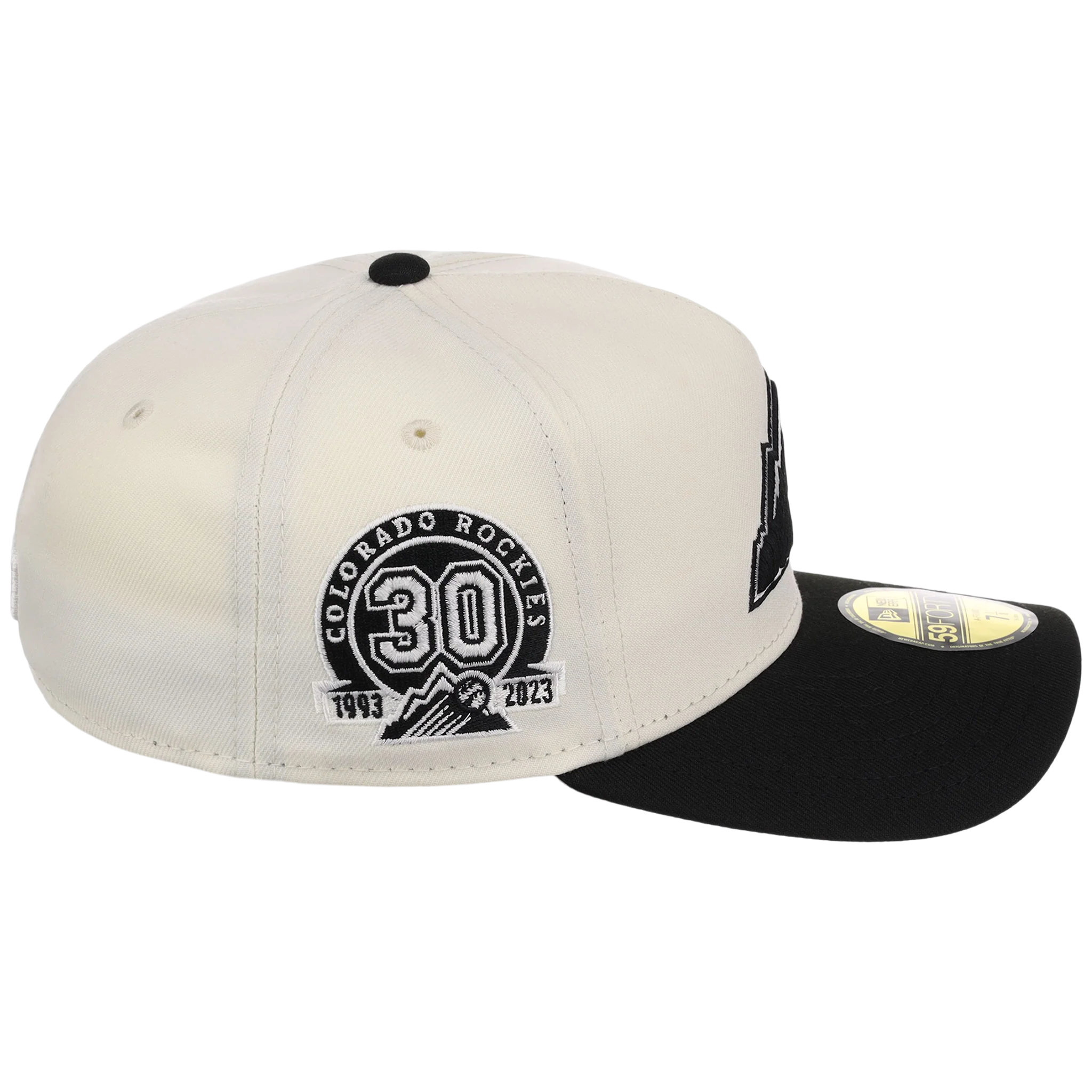 Colorado Rockies MLB Chrome Noir New Era 59FORTY - Image 3