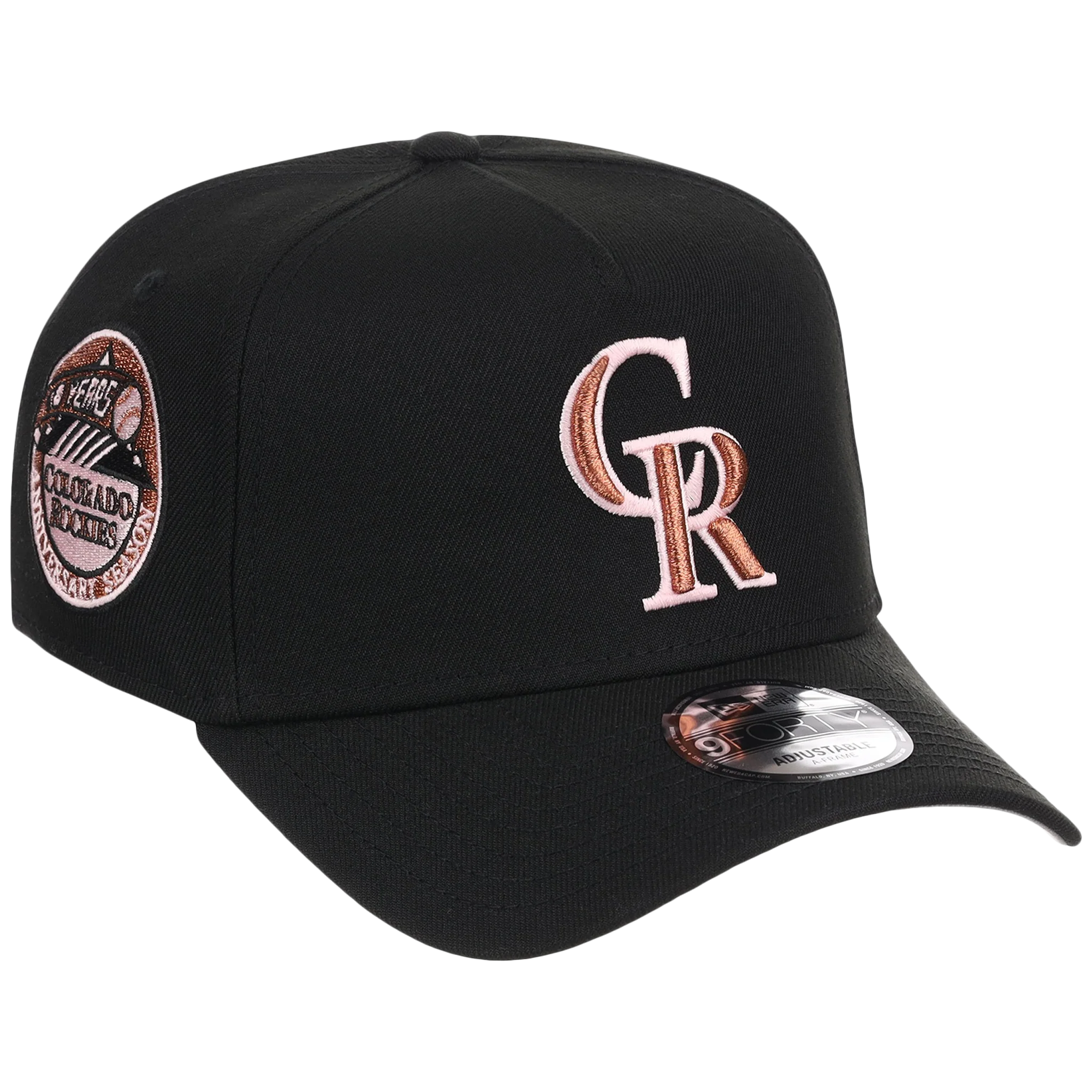 Colorado Rockies MLB Copper Blush New Era 9FORTY