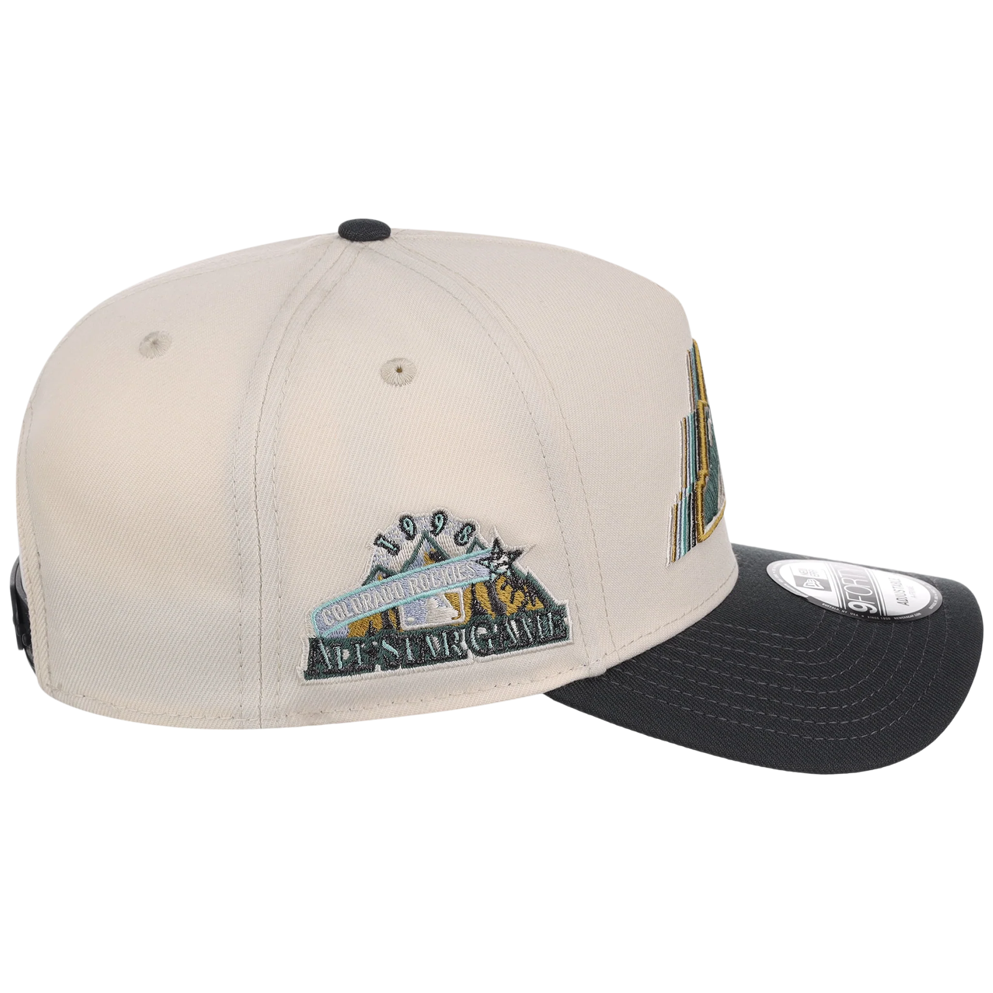 Colorado Rockies MLB Cream Clouds New Era 9FORTY - Image 3