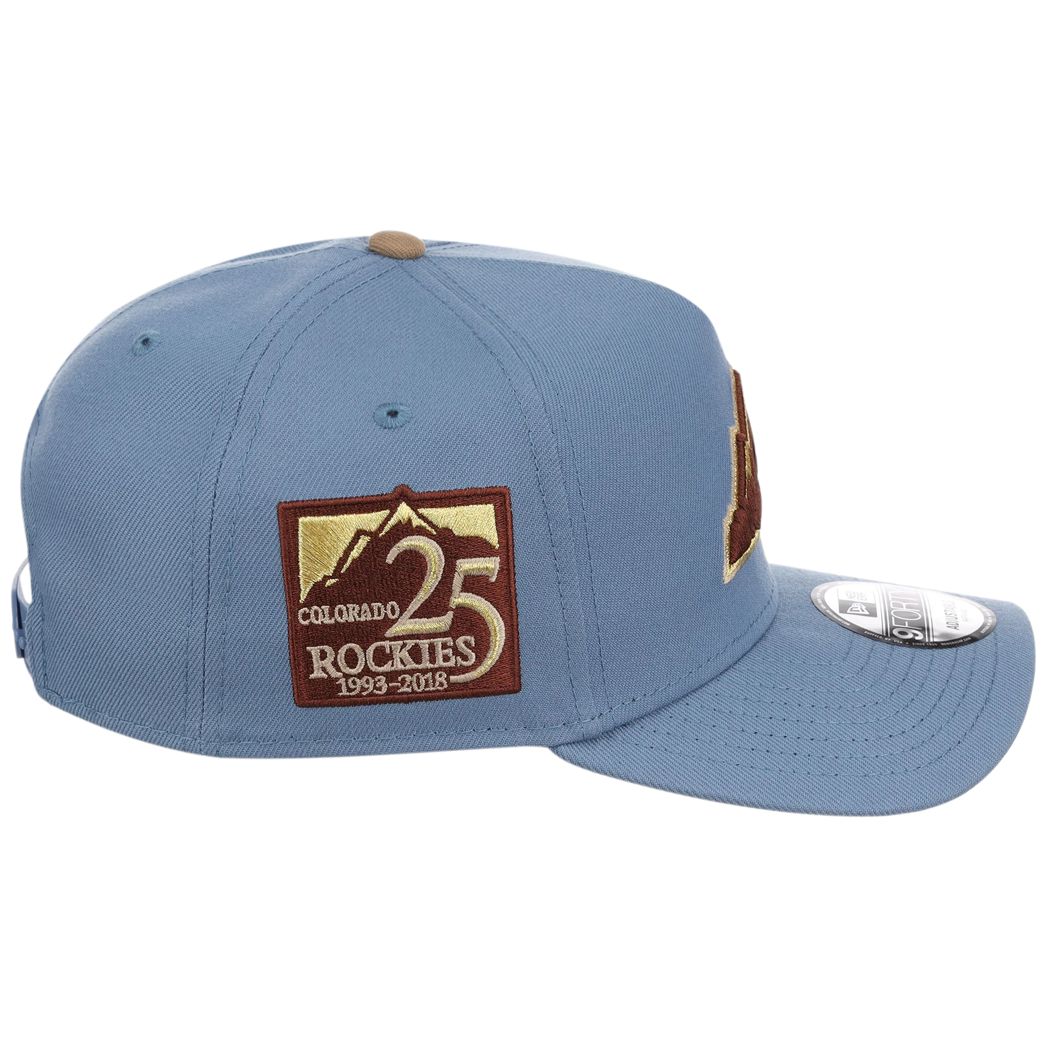 Colorado Rockies MLB Golden Fade New Era 9FORTY - Image 3