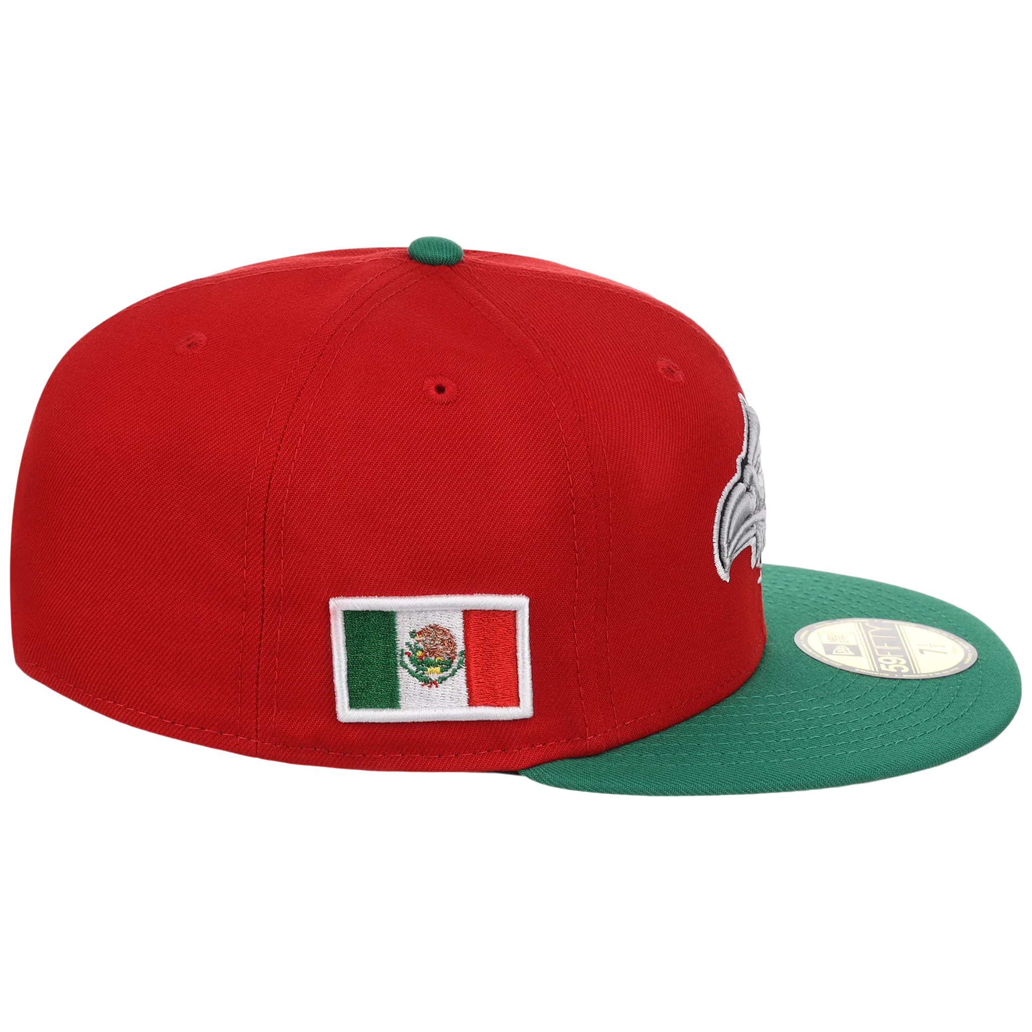 Crown the City: Mexico City - Aztec New Era 59FIFTY (Red/Green) - Image 3