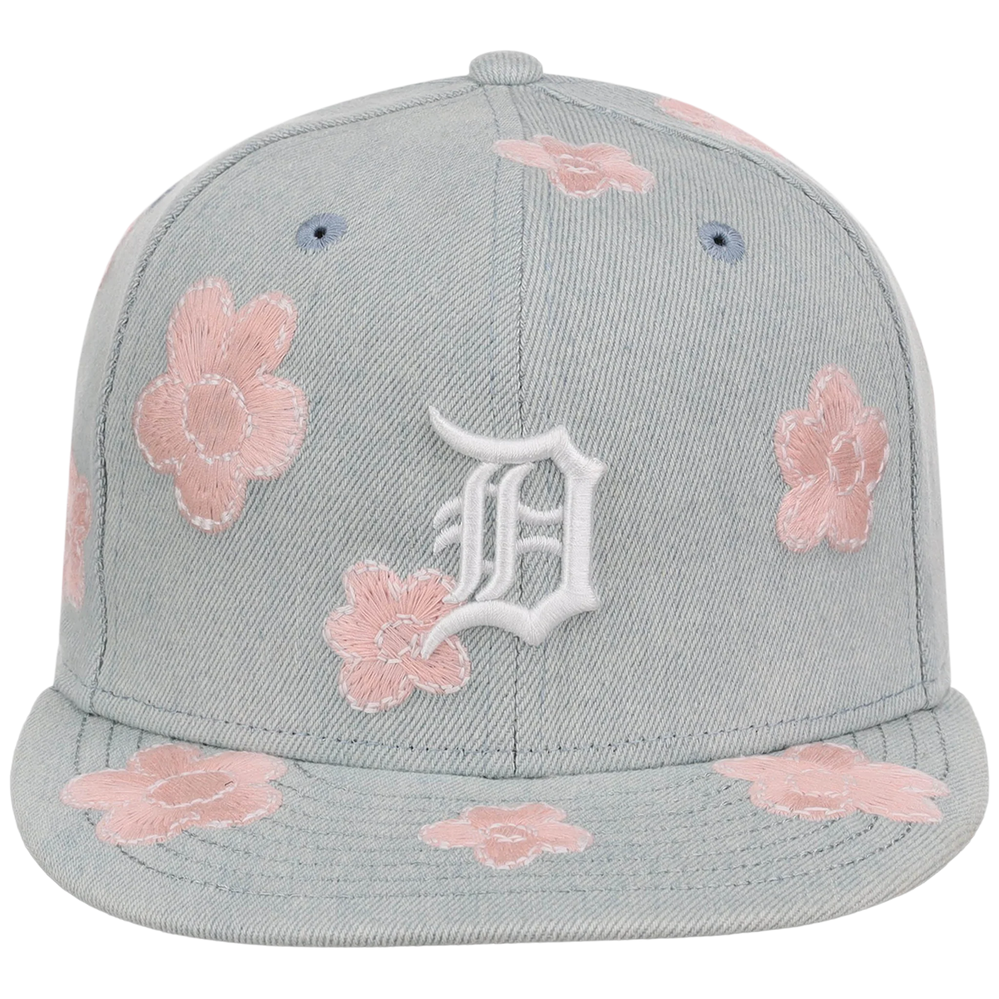 Detroit Tigers MLB Denim Flower New Era 59FIFTY - Image 5