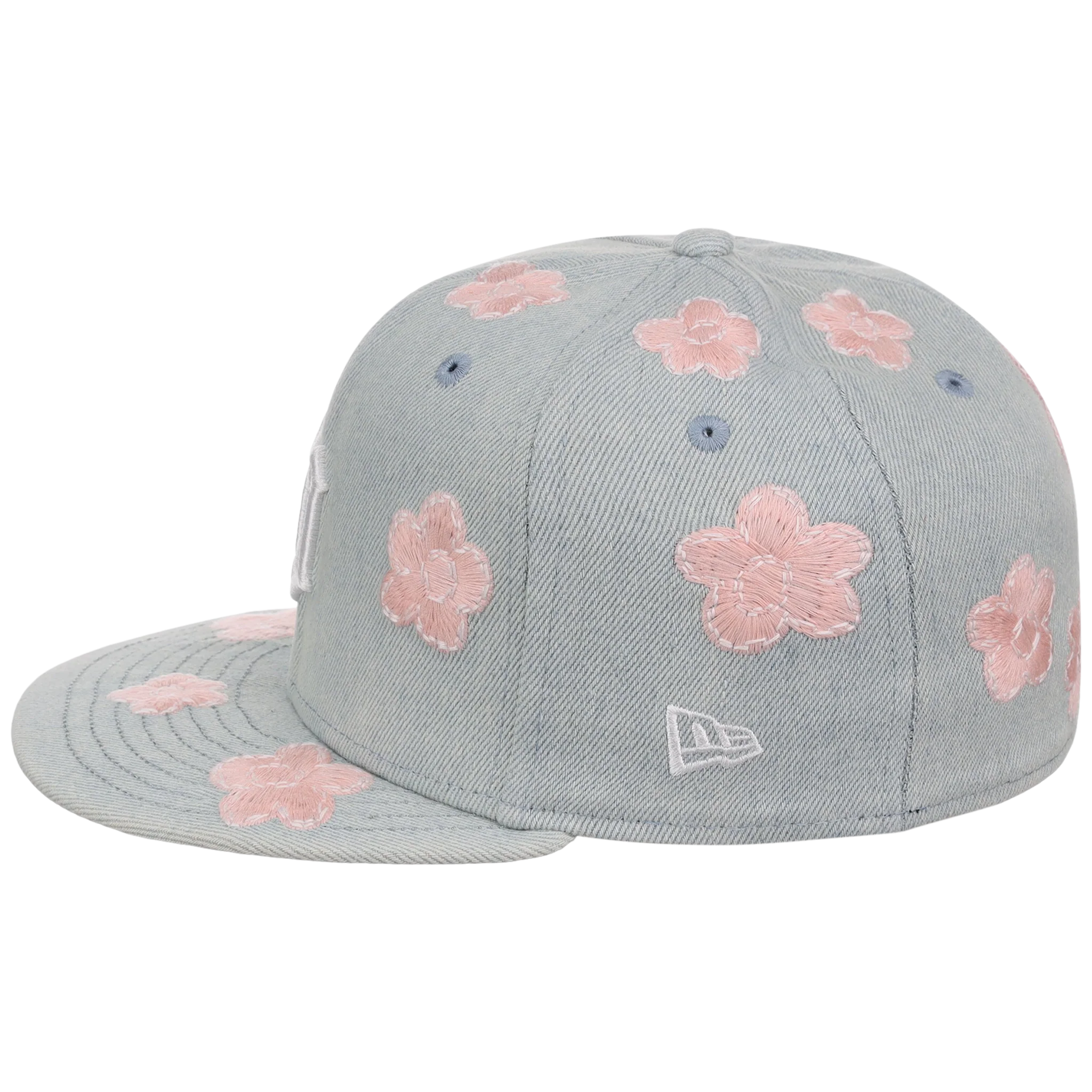 Detroit Tigers MLB Denim Flower New Era 59FIFTY - Image 6