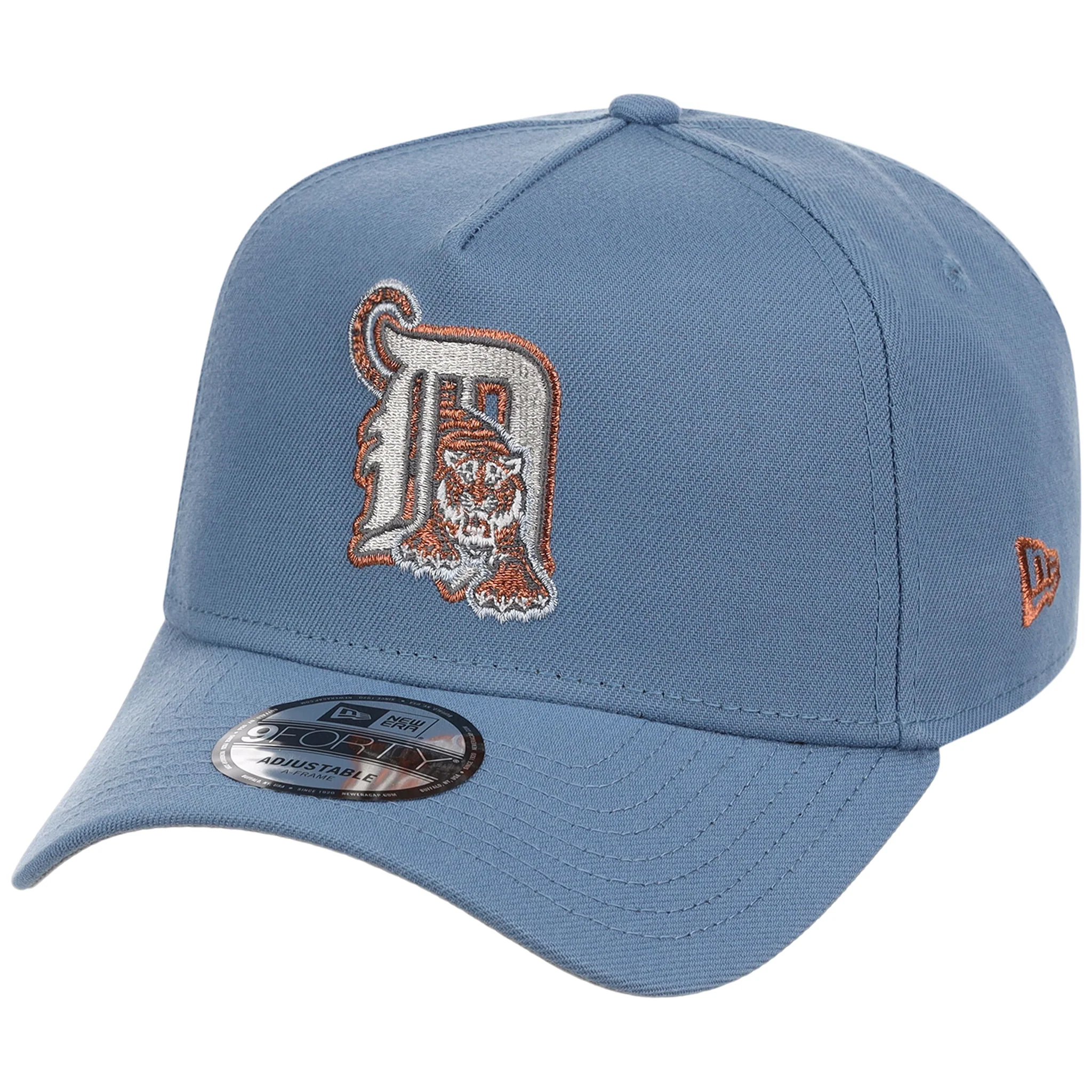 Detroit Tigers MLB Faded Blue New Era 9FORTY - Image 4