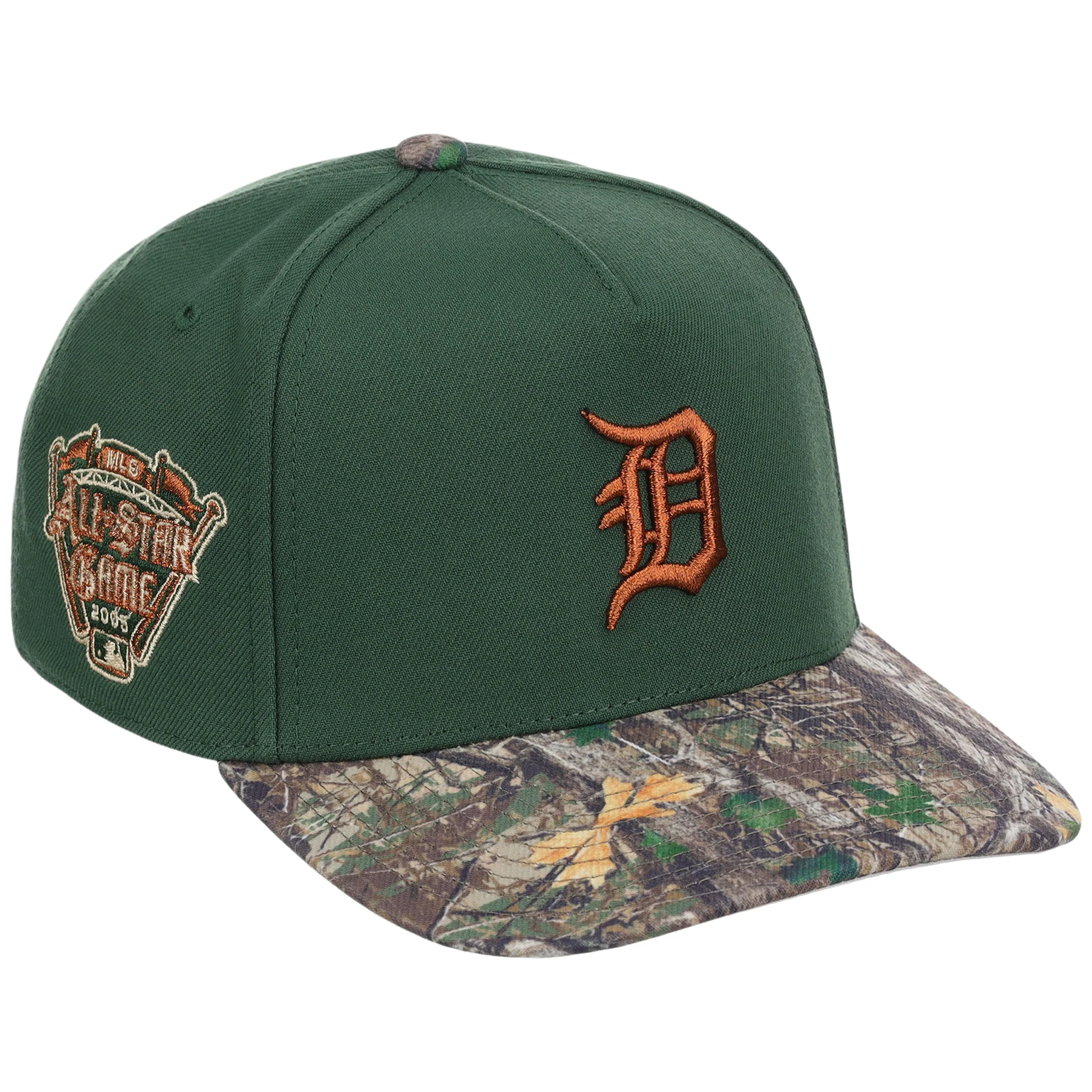Detroit Tigers MLB Mitchell & Ness Copper Trees Pro Pinch