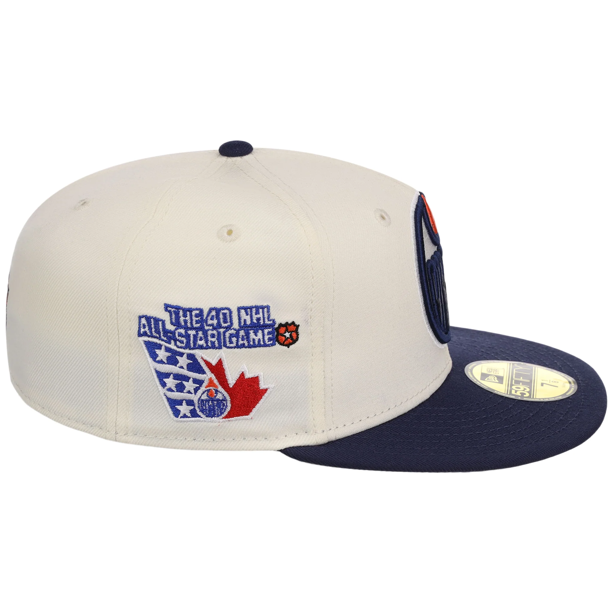 EDMONTON OILERS NHL CHROME OTC NEW ERA 59FIFTY - Image 3