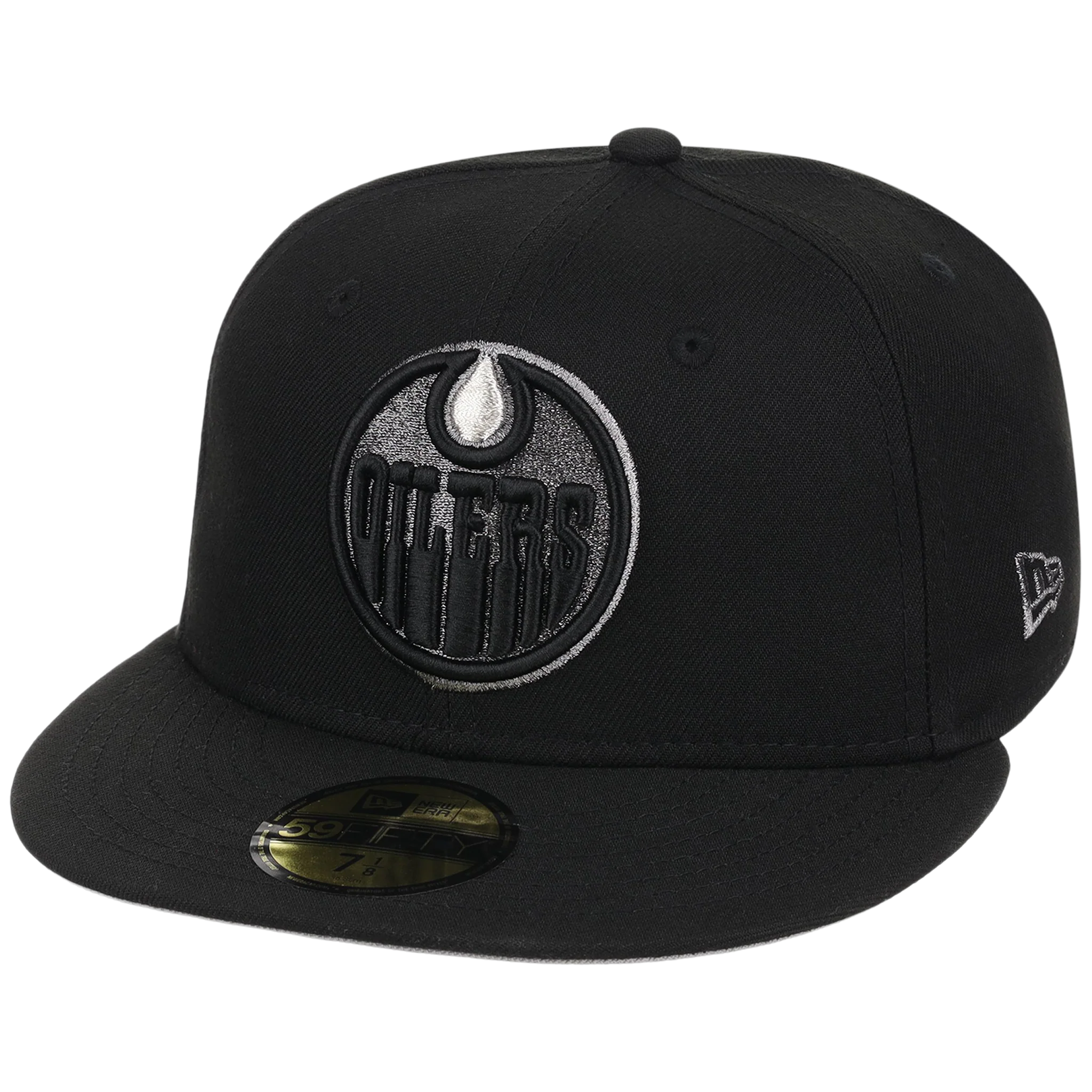 Edmonton Oilers NHL Liquid Titanium New Era 59FIFTY - Image 4