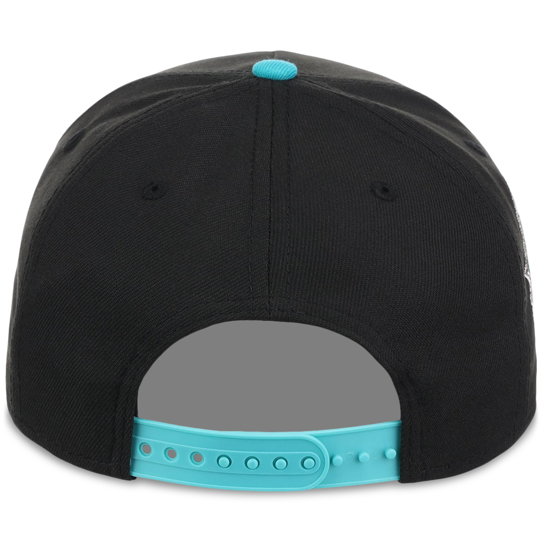 Florida Marlins MLB Flipmode 2.0 New Era 9FORTY A-Frame (Black/Teal/Gray) - Image 7