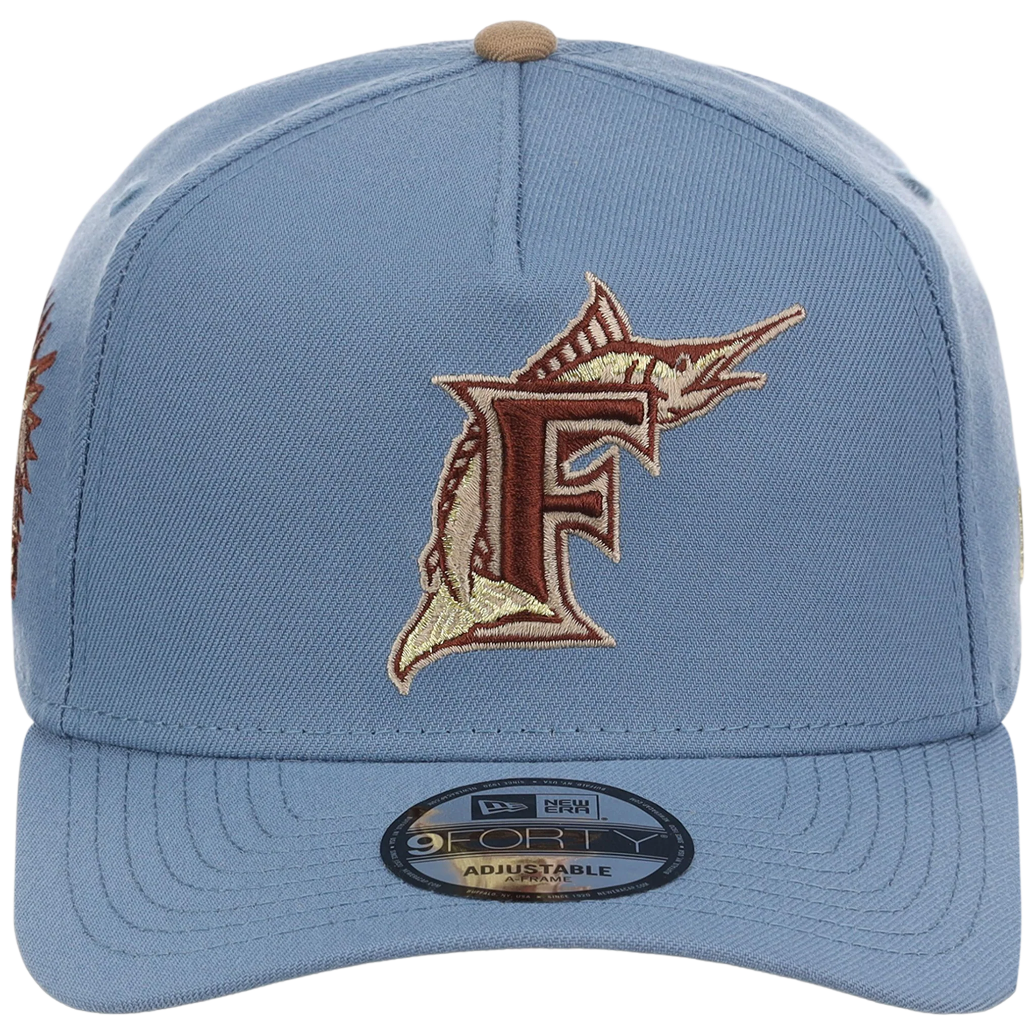Florida Marlins MLB Golden Fade New Era 9FORTY - Image 5