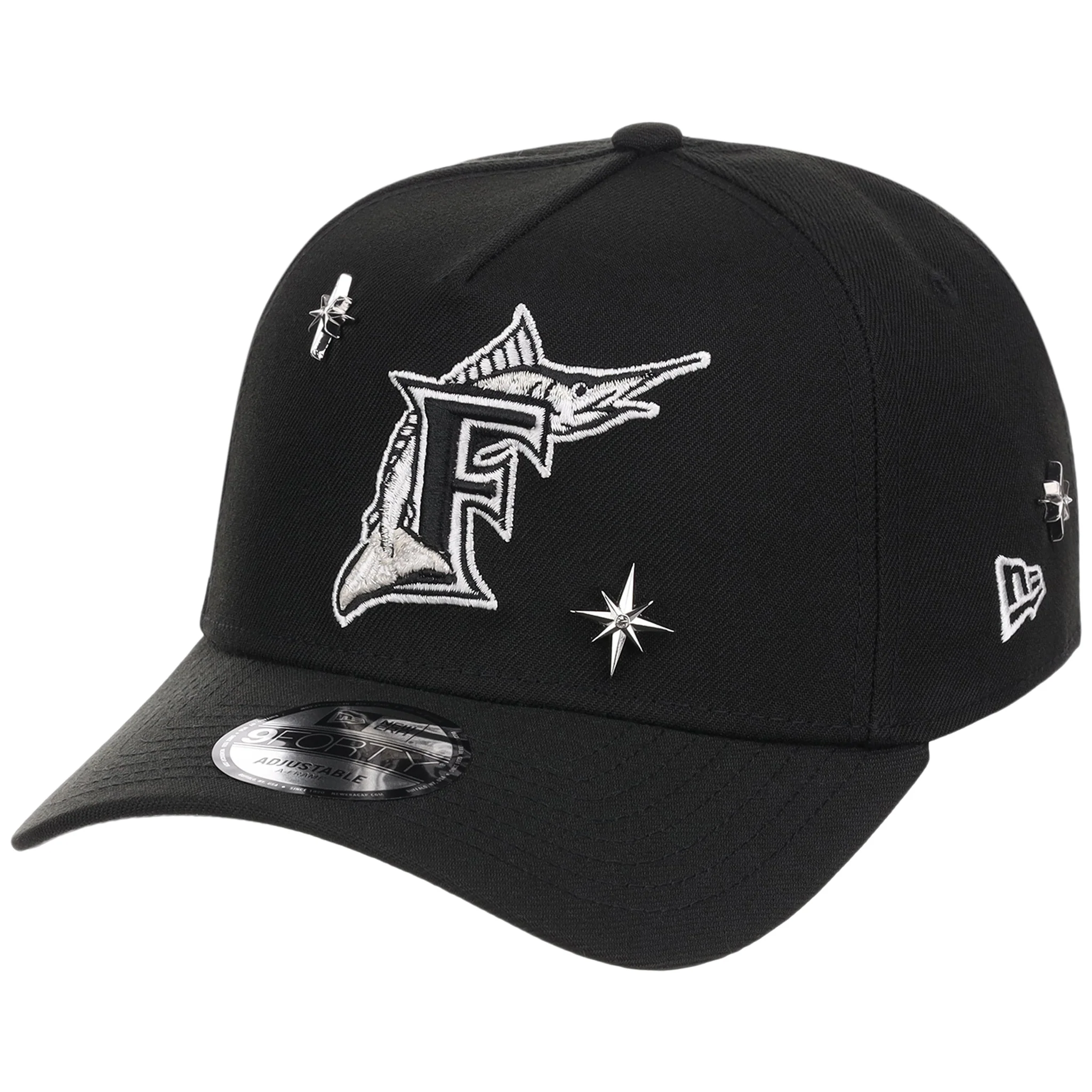 Florida Marlins MLB Star Stud New Era 9FORTY A-Frame - Image 4