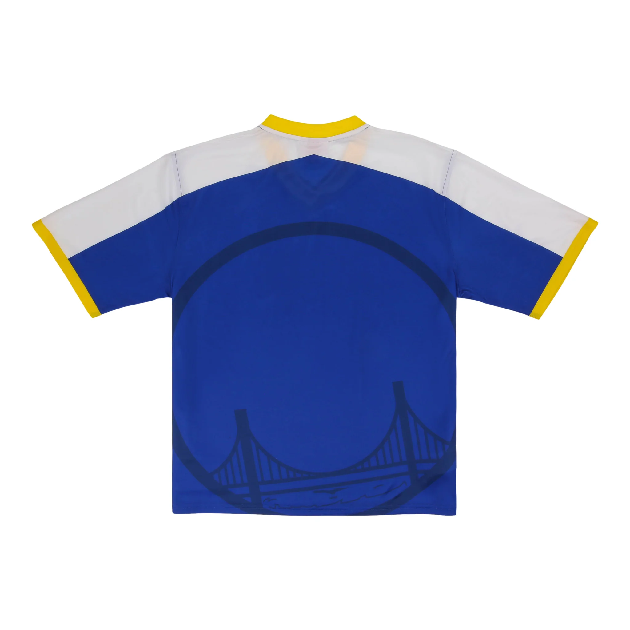 Golden State Warriors NBA Goal Line Soccer Jersey Mitchell & Ness Collection - Image 2