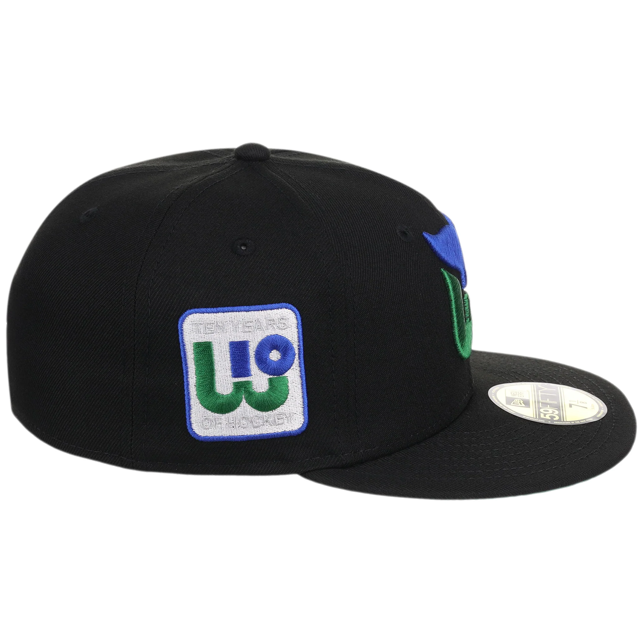 Hartford Whalers NHL Black Dome New Era 59FIFTY - Image 3