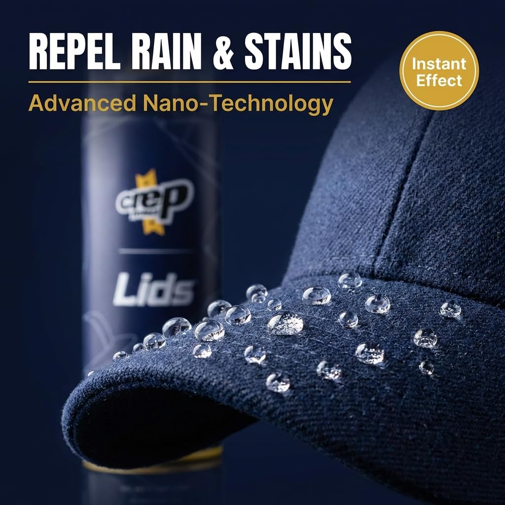 Hat Rain & Stain Waterproof Protection Spray 4.39 Fl oz - Image 8