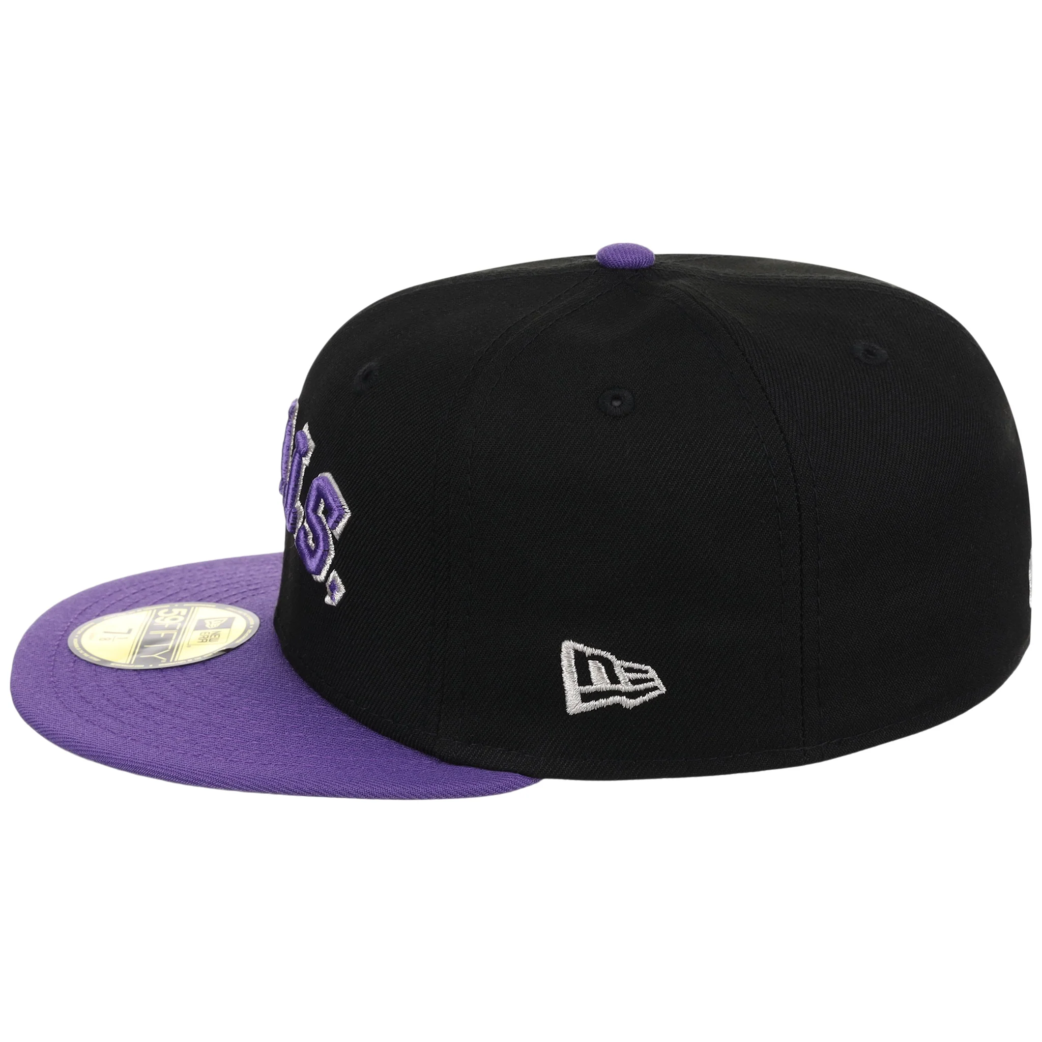 Houston Astros Flipmode New Era 59FIFTY - Black/Purple 'Stros - Image 6