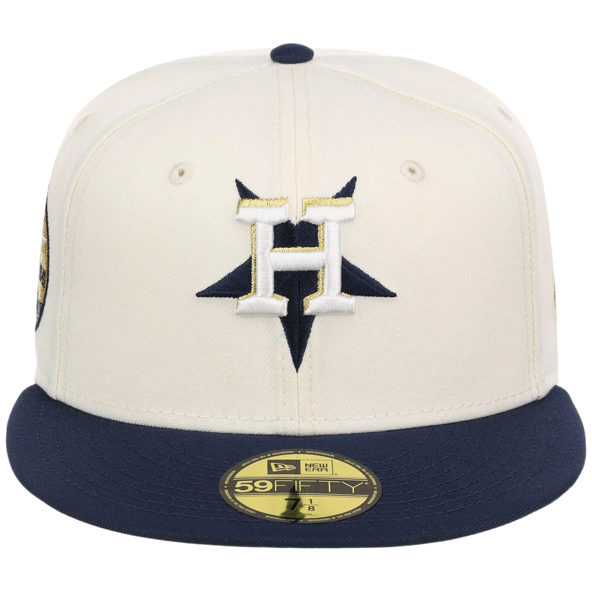 Houston Astros Flipmode New Era 59FIFTY - Chrome/Navy - Image 5