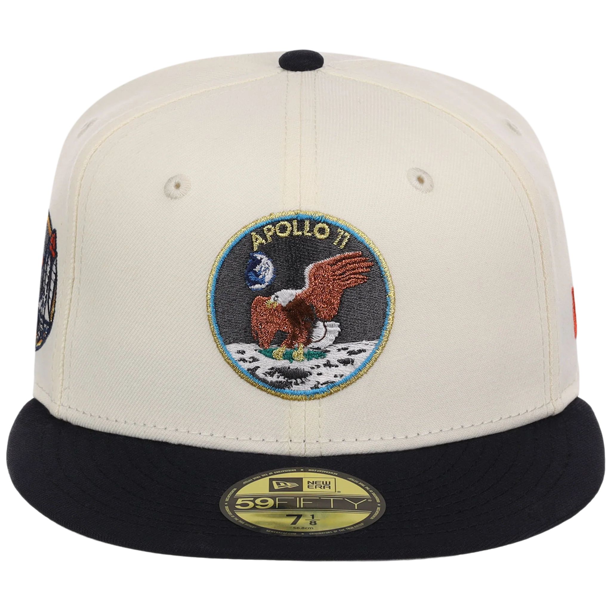 Houston Astros Houston Crown the City 'Apollo 11' New Era 59FIFTY (Chrome/Navy) - Image 5