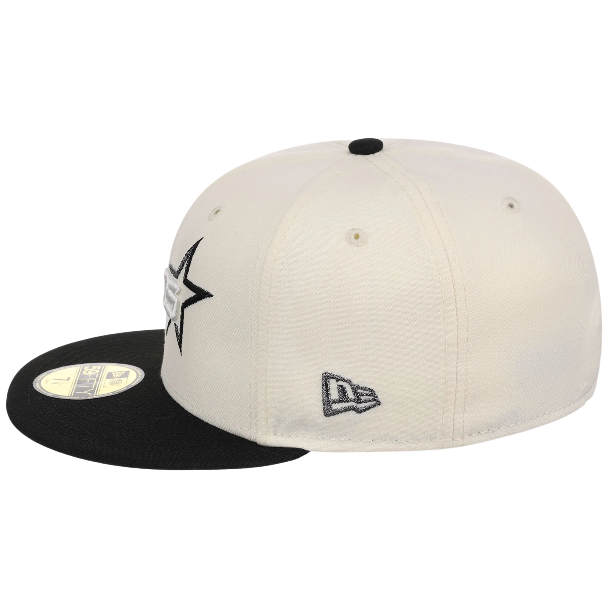 Houston Astros Houston Crown the City 'City Connect 'Stros Star' New Era 59FIFTY (Chrome/Black) - Image 6