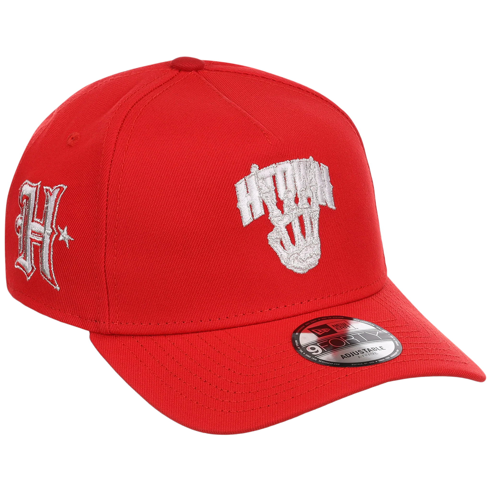 Houston Astros Houston Crown the City 'H-Town Skeleton' New Era 9FORTY (Red/Red)