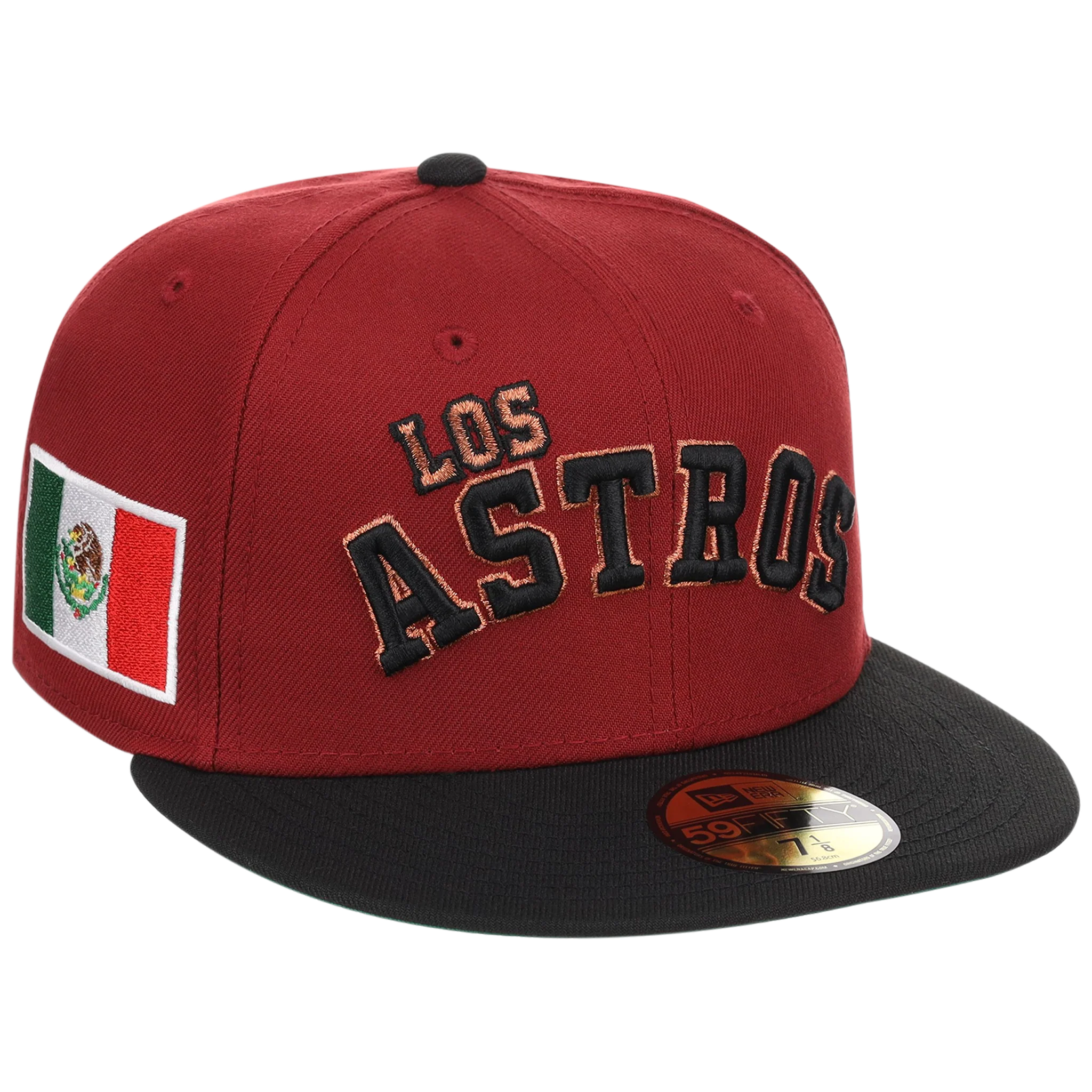 Houston Astros Houston Crown the City 'Los Astros' New Era 59FIFTY (Red/Black)