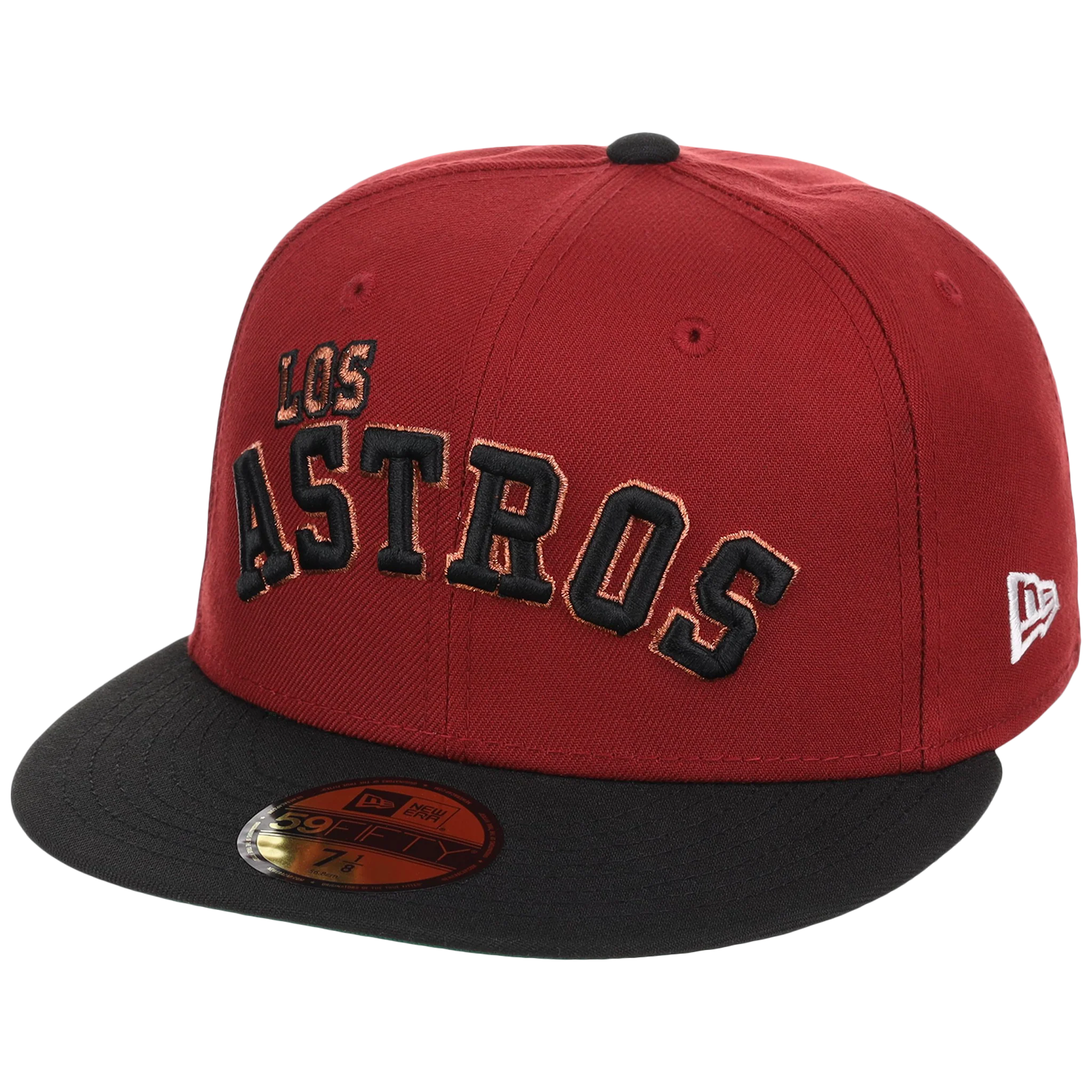 Houston Astros Houston Crown the City 'Los Astros' New Era 59FIFTY (Red/Black) - Image 4
