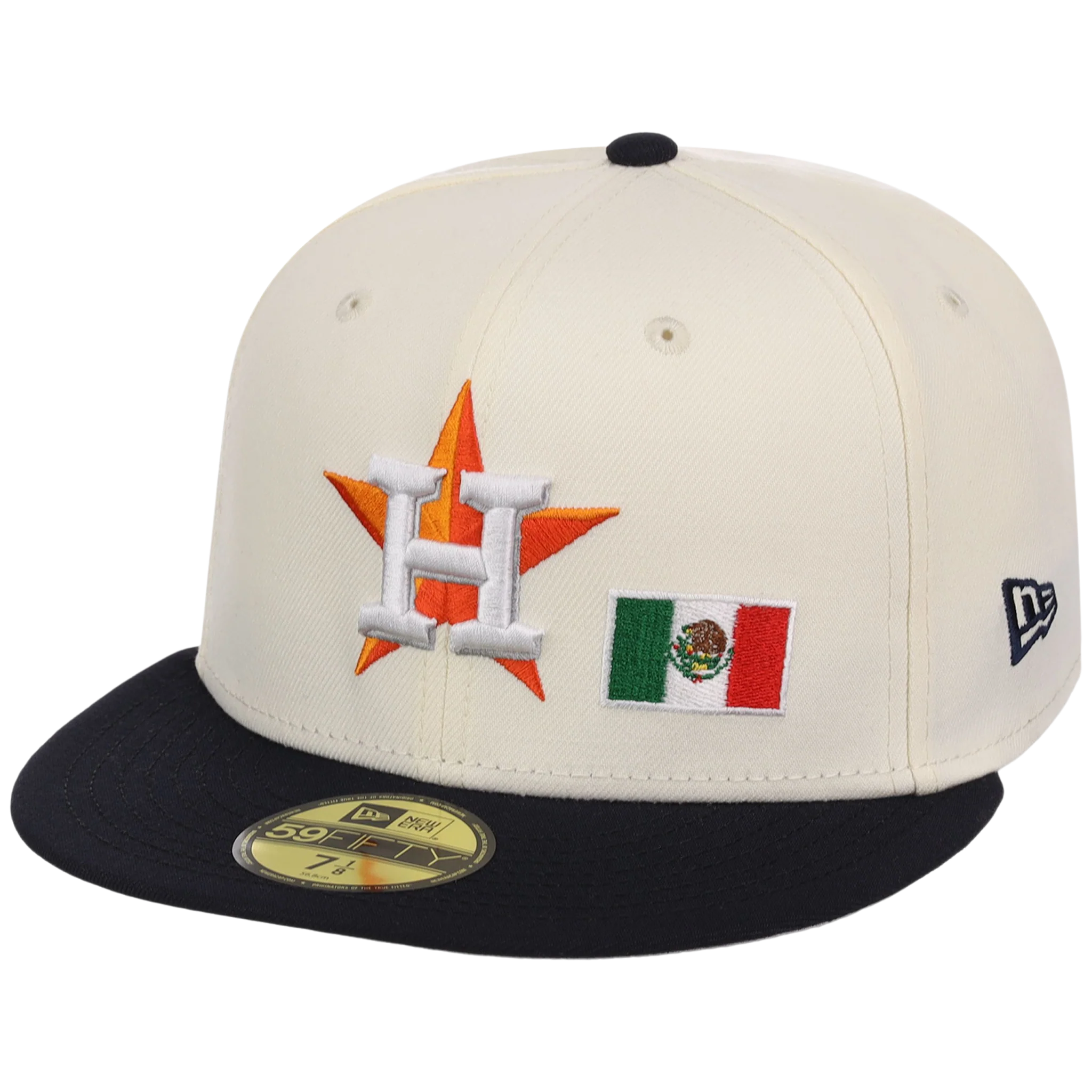 Houston Astros Houston Crown the City 'MEX Flag' New Era 59FIFTY (Black/Black) - Image 4