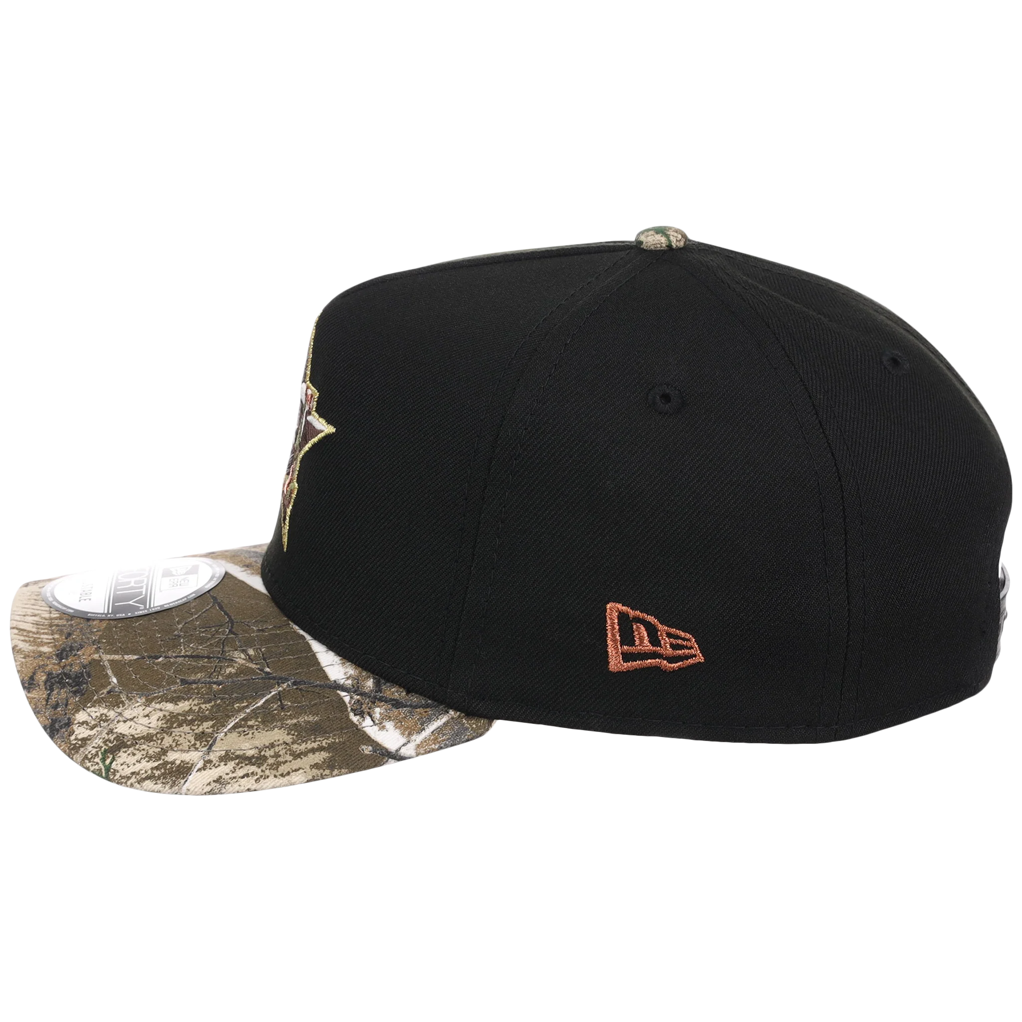 Houston Astros Houston Crown the City 'MEX Flag (Realtree)' New Era 9FORTY (Black/Realtree) - Image 6