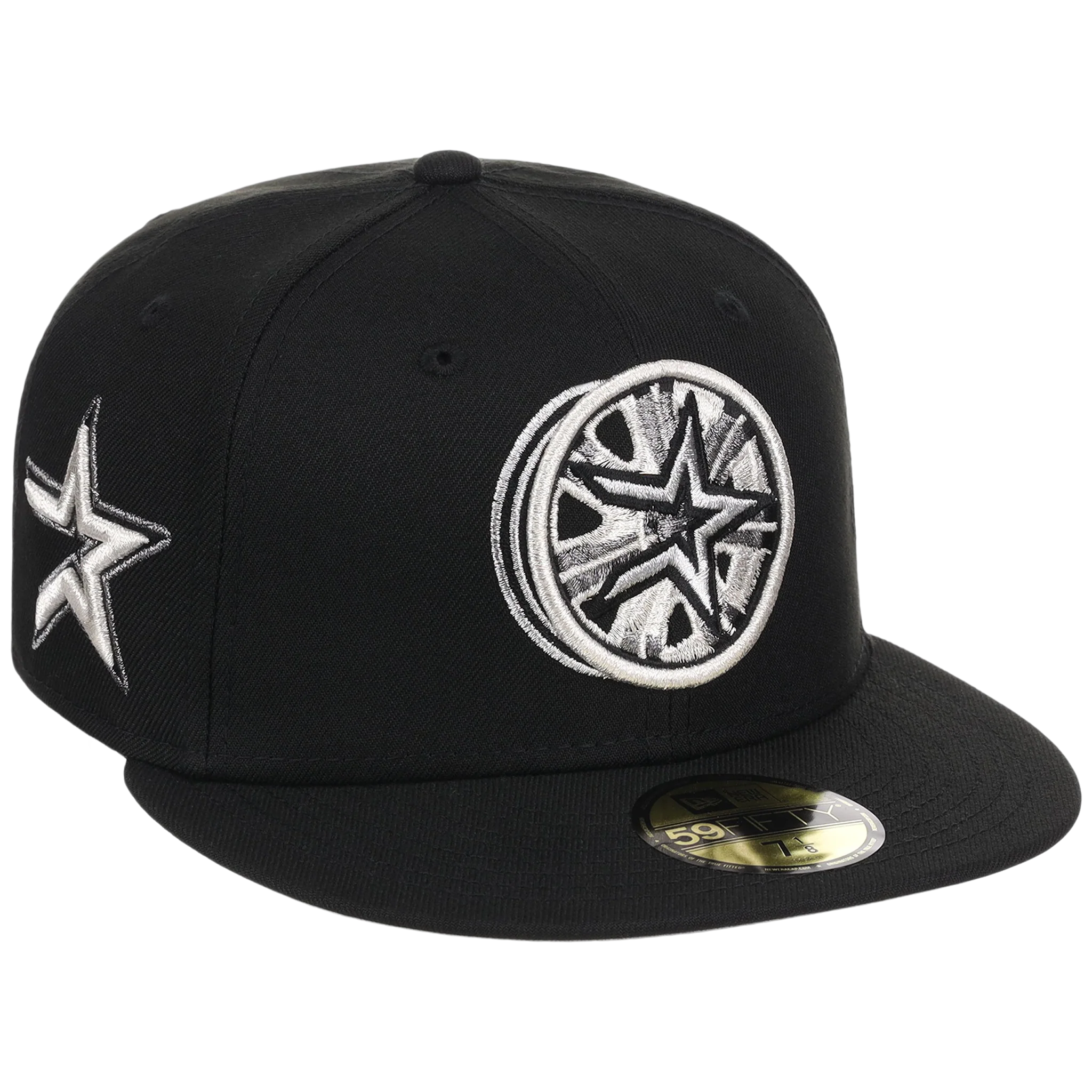 Houston Astros Houston Crown the City 'Rims' New Era 59FIFTY (Black/Black)