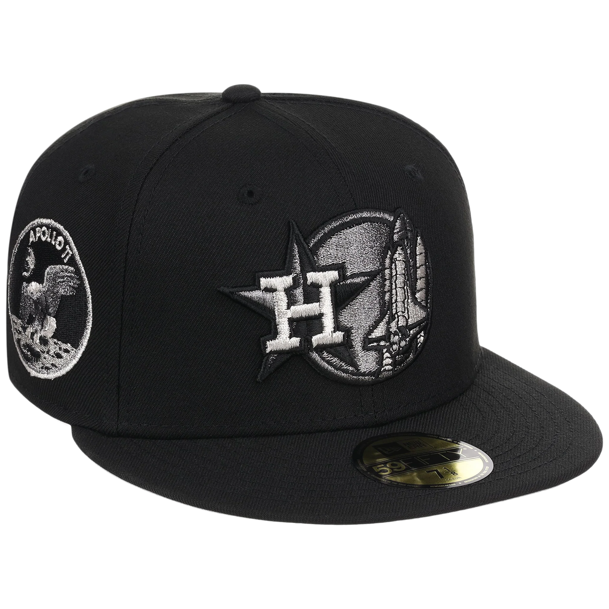 Houston Astros Houston Crown the City 'Space Shuttle' New Era 59FIFTY (Black/Black)