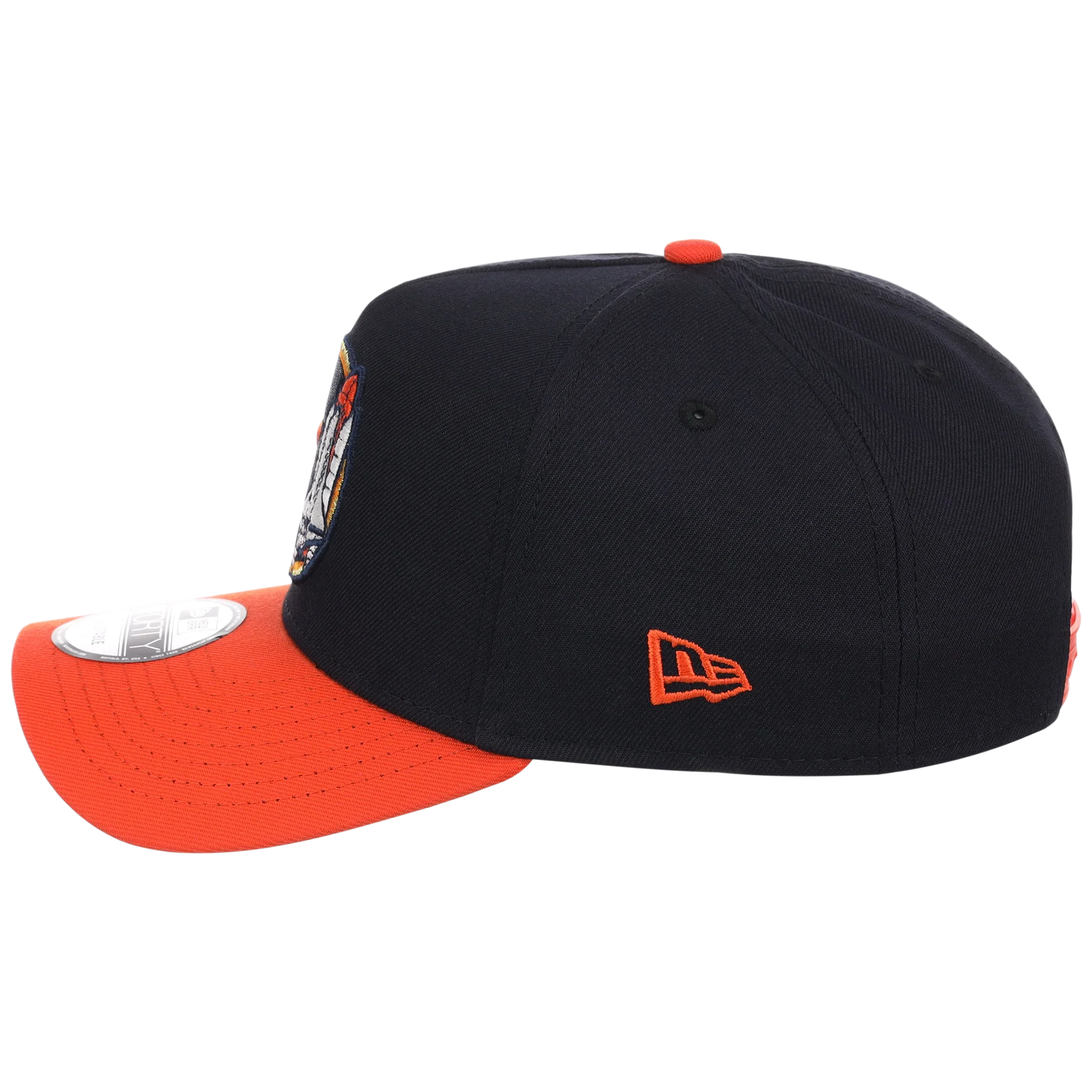 Houston Astros Houston Crown the City 'Space Shuttle' New Era 9FORTY (Navy/Orange) - Image 6