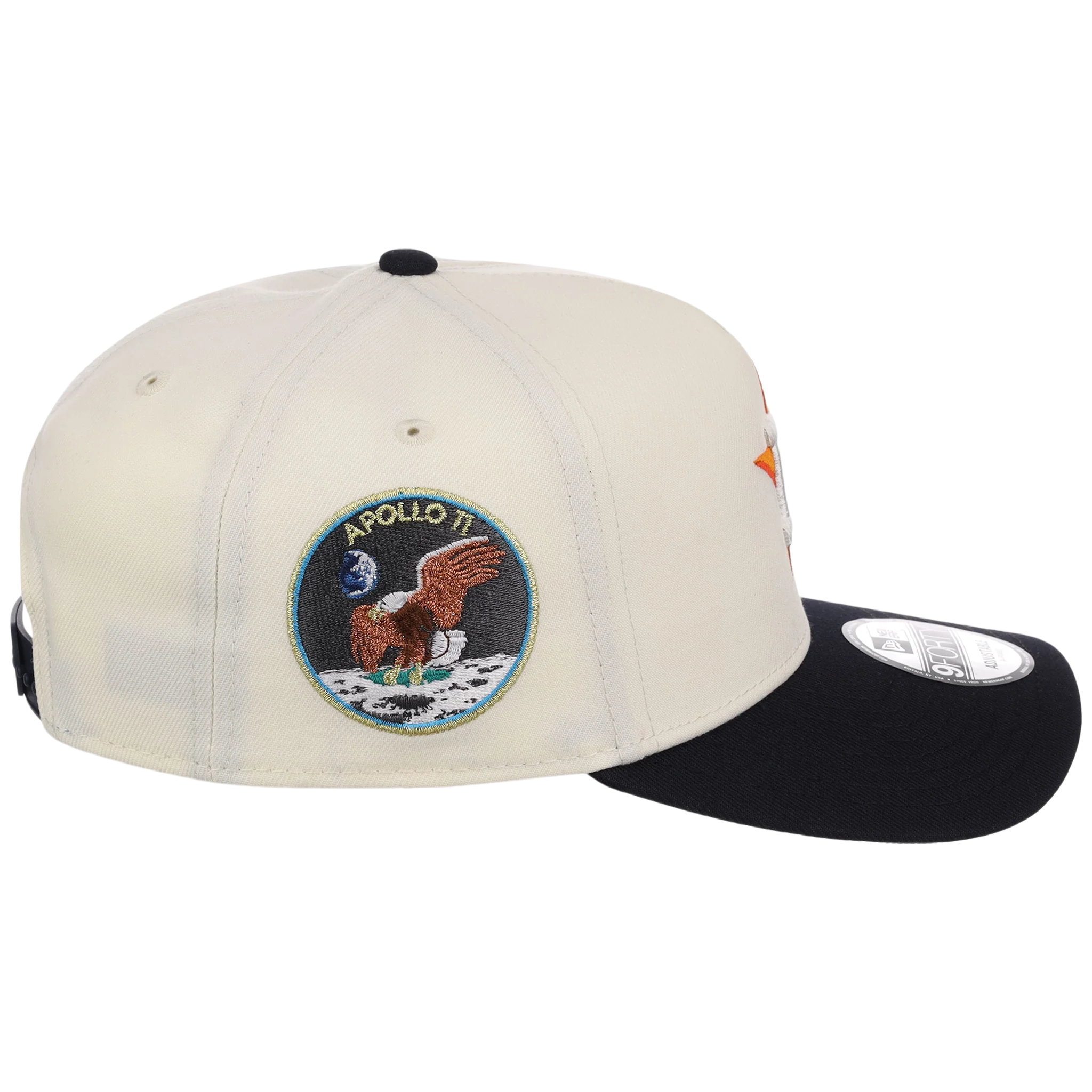 Houston Astros Houston Crown the City 'Spaceship' New Era 9FORTY (Chrome/Navy) - Image 3