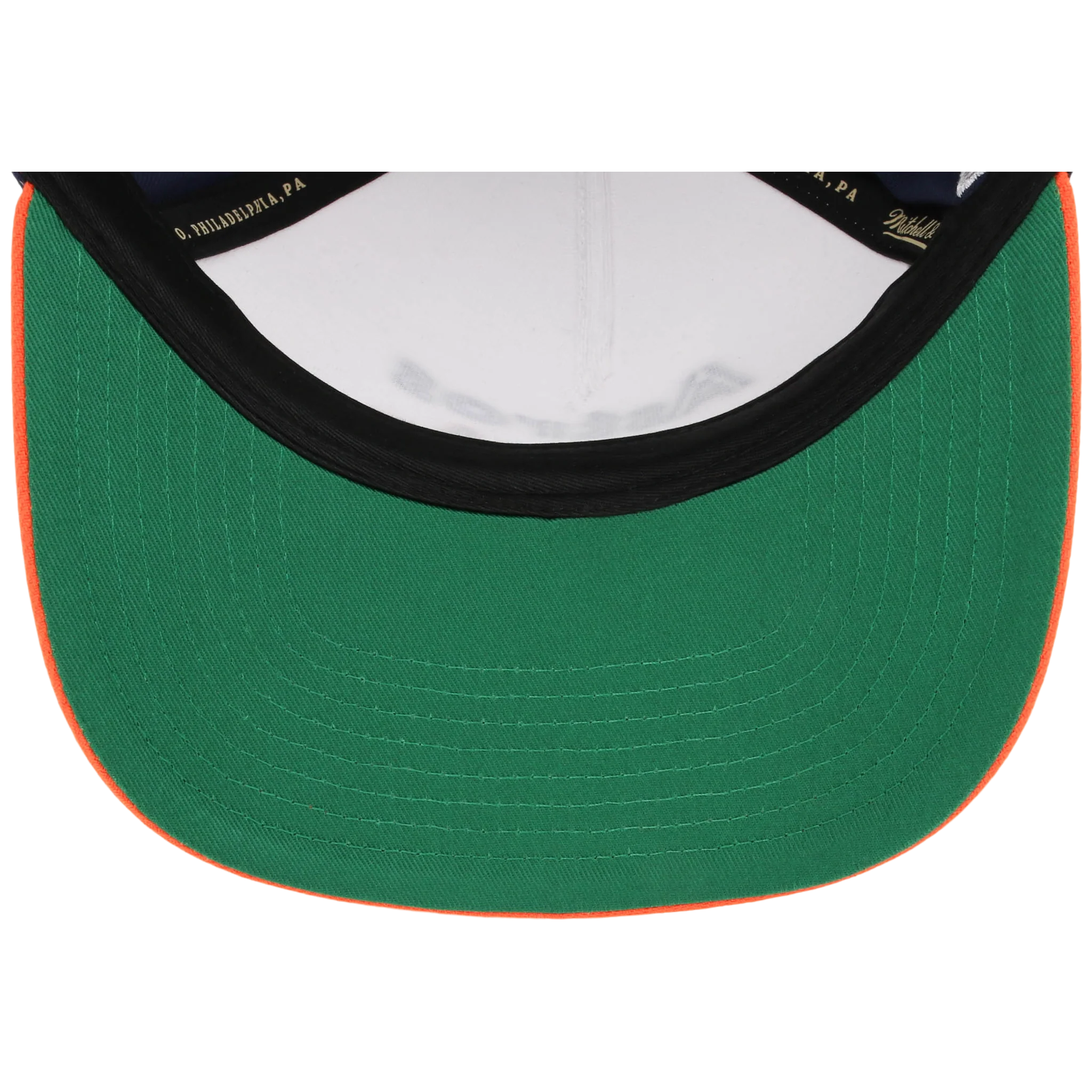 Houston Astros Mitchell & Ness MLB 'Era Flip' Heritage Series Pro Pinch - White/Orange - Image 2