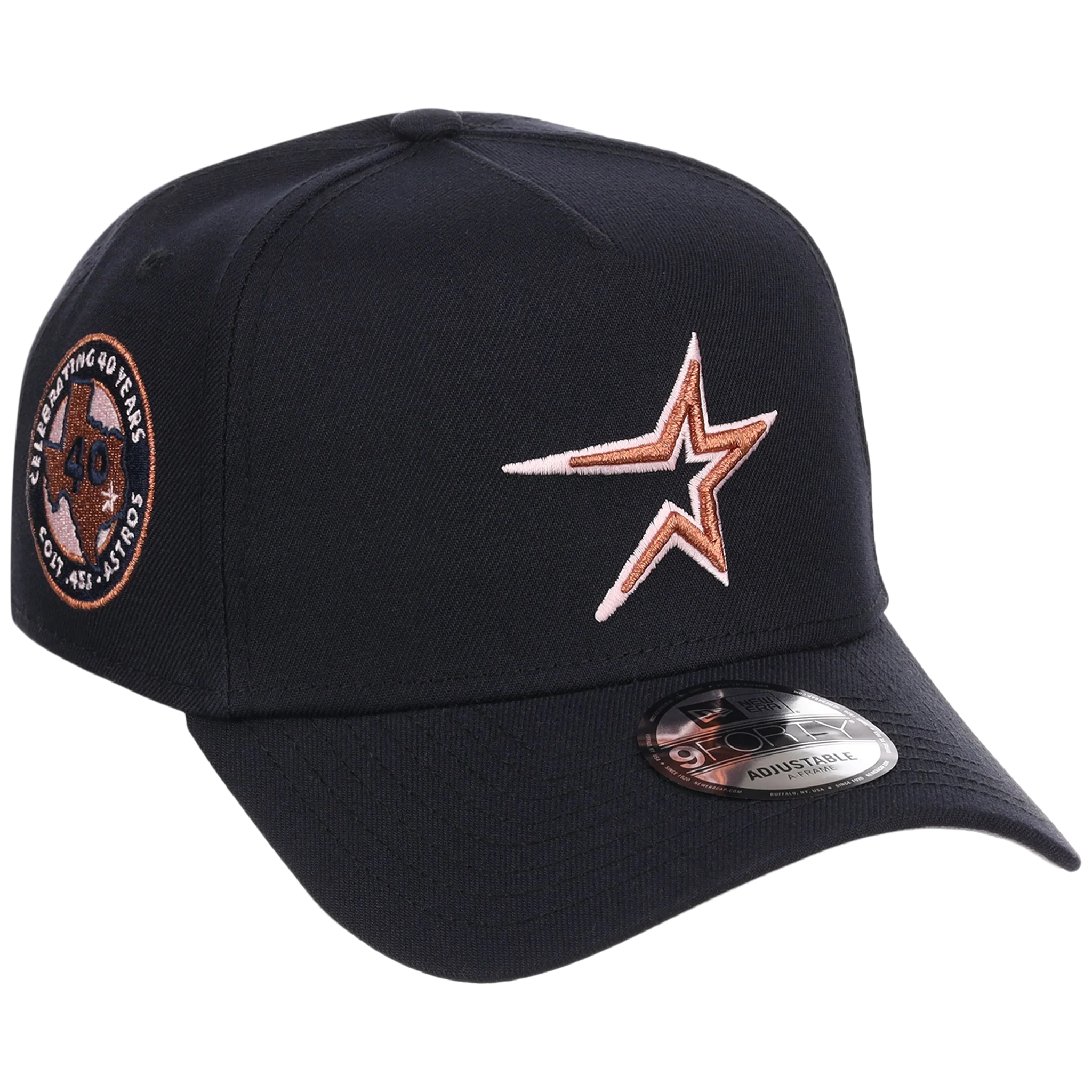 Houston Astros MLB Copper Blush New Era 9FORTY