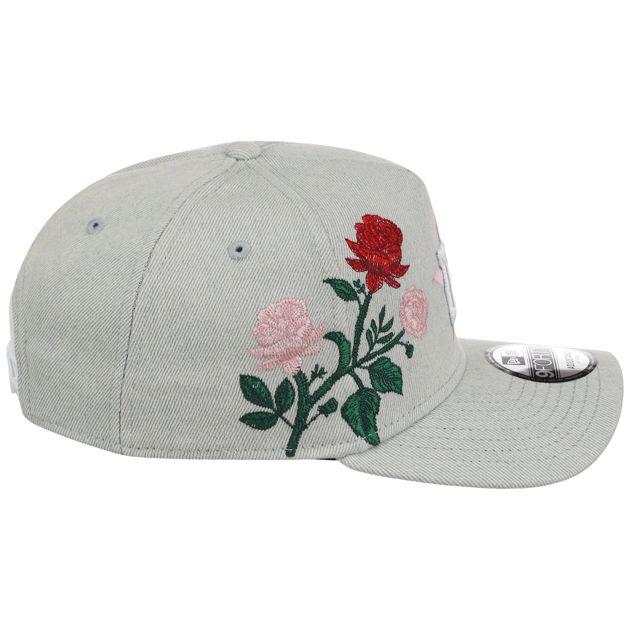 Houston Astros MLB Denim Flower New Era 9FORTY - Image 3