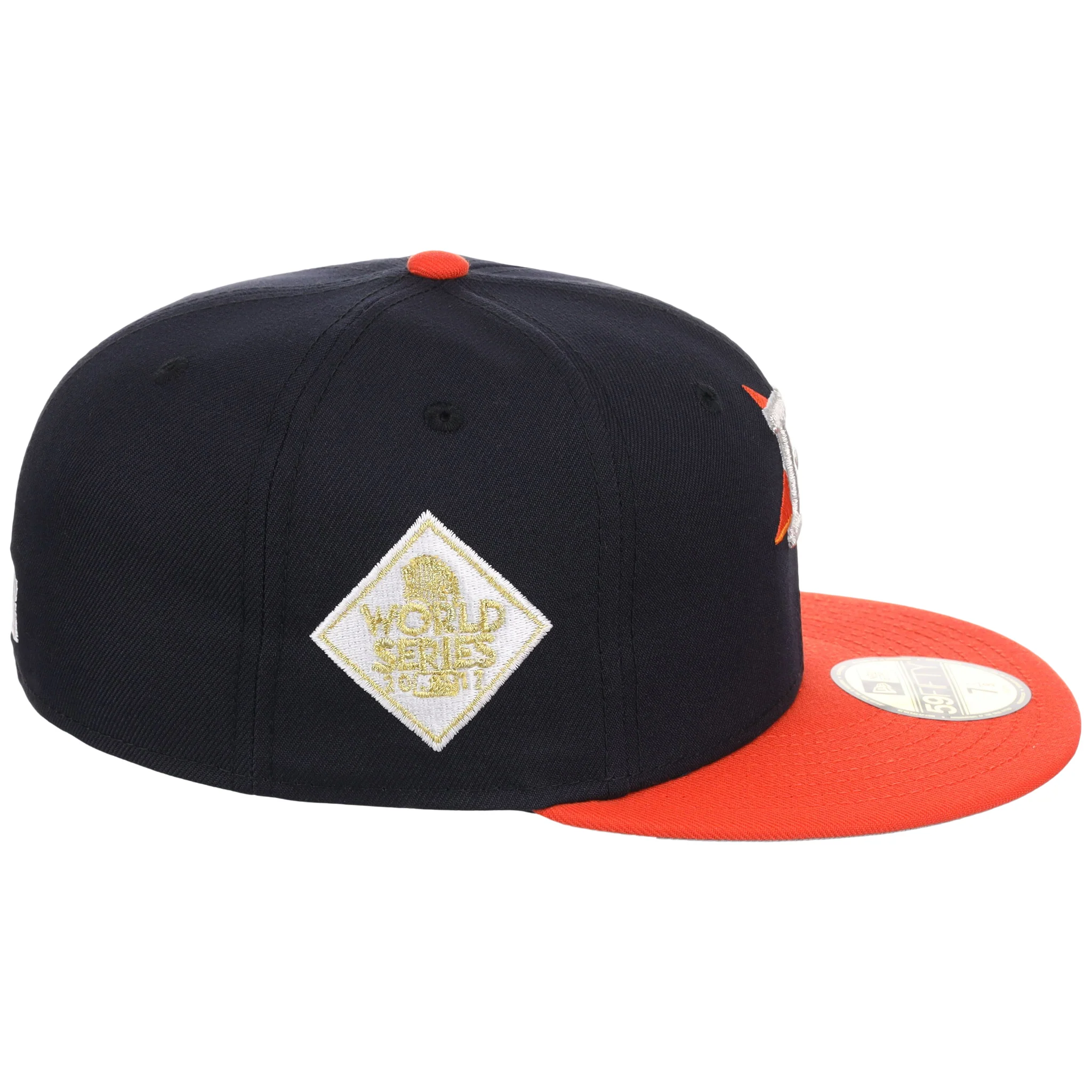 Houston Astros MLB Flipmode 2.0 New Era 59FIFTY (Navy/Orange/Gray) - Image 3