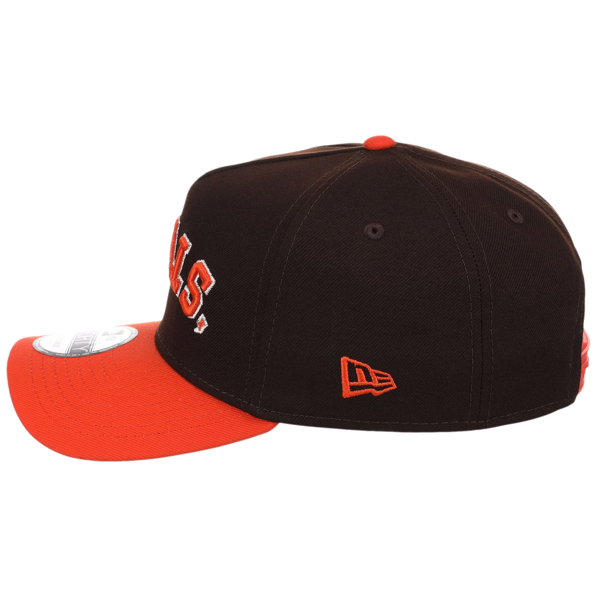 Houston Astros MLB Flipmode 2.0 New Era 9FORTY A-Frame (Black/Orange/Gray) - Image 6
