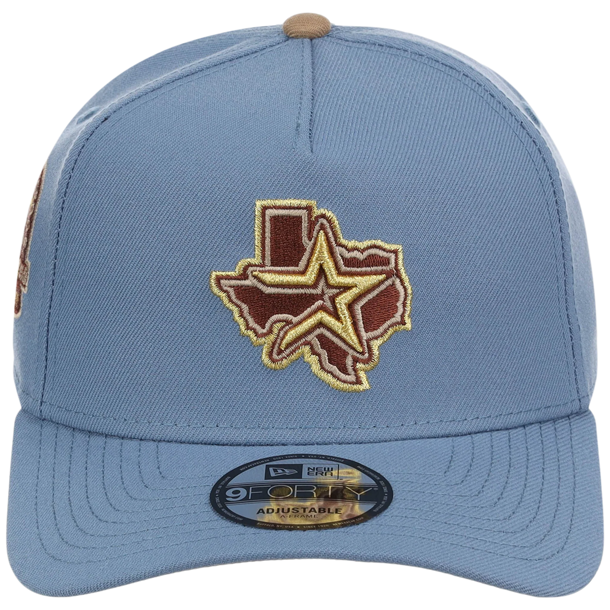 Houston Astros MLB Golden Fade New Era 9FORTY - Image 5