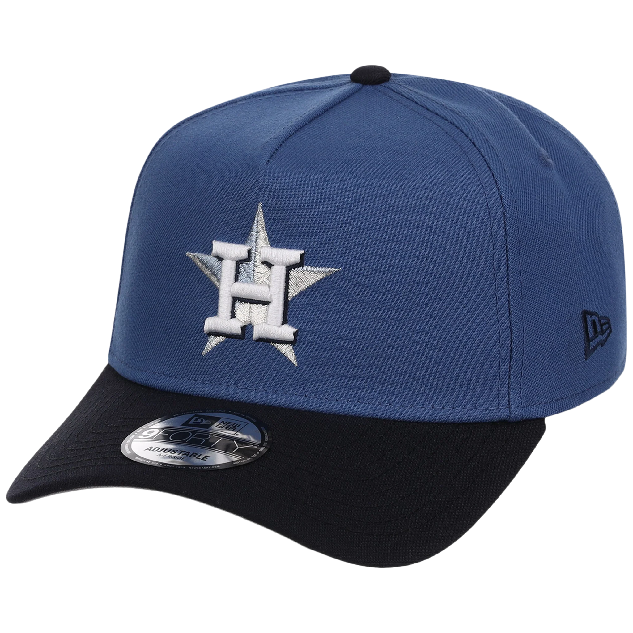 Houston Astros MLB Indigo Navy New Era 9FORTY - Image 4