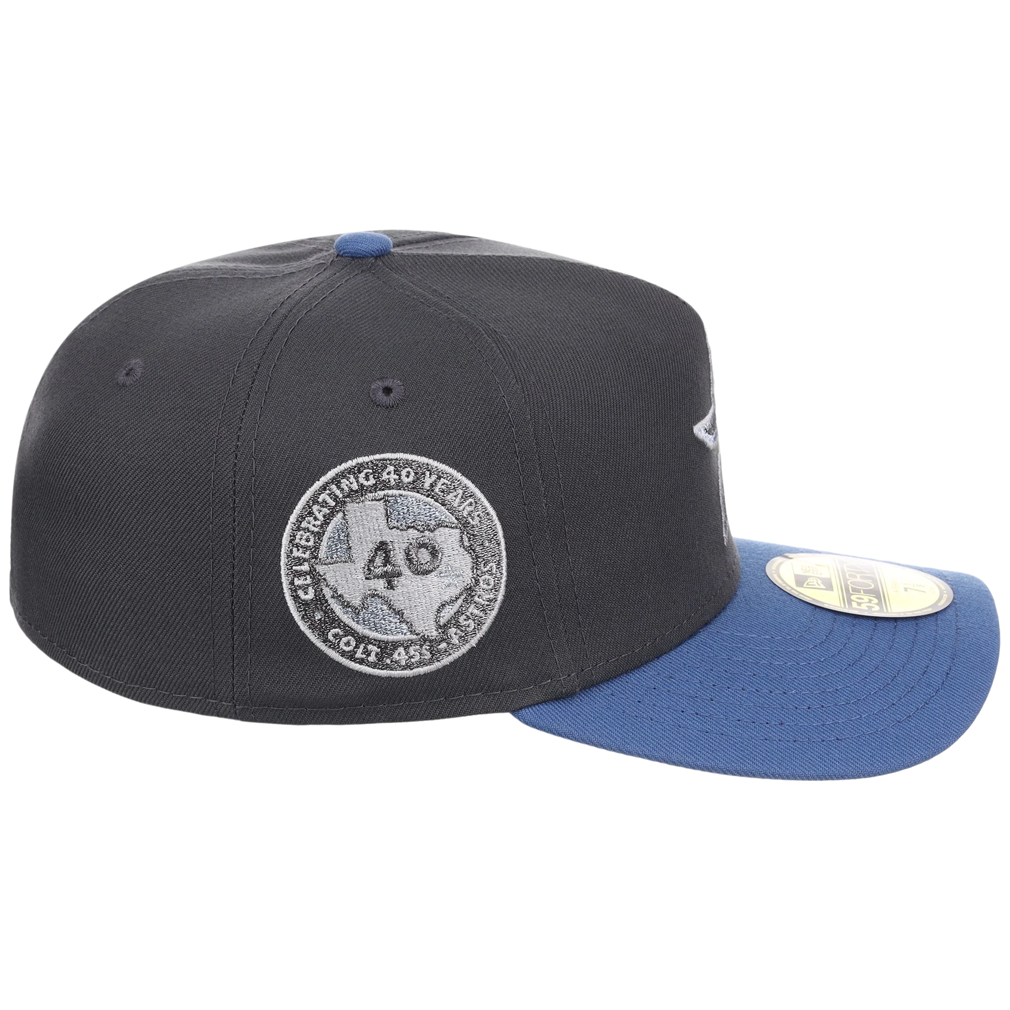 Houston Astros MLB Indigo Steel New Era 59FORTY - Image 3