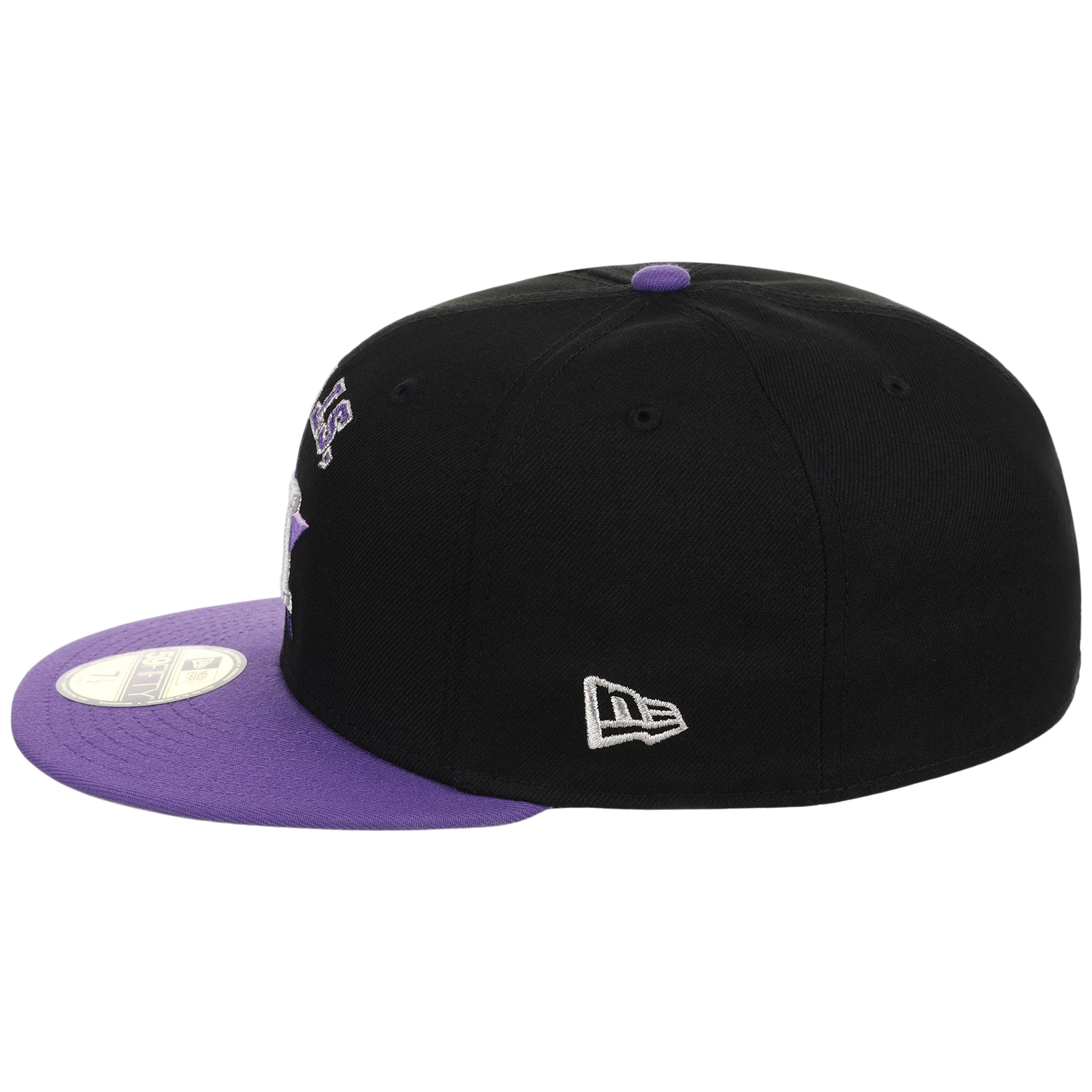 Houston Astros Side A: Track One New Era 59FIFTY (Black/Purple) 'Stros - Image 6